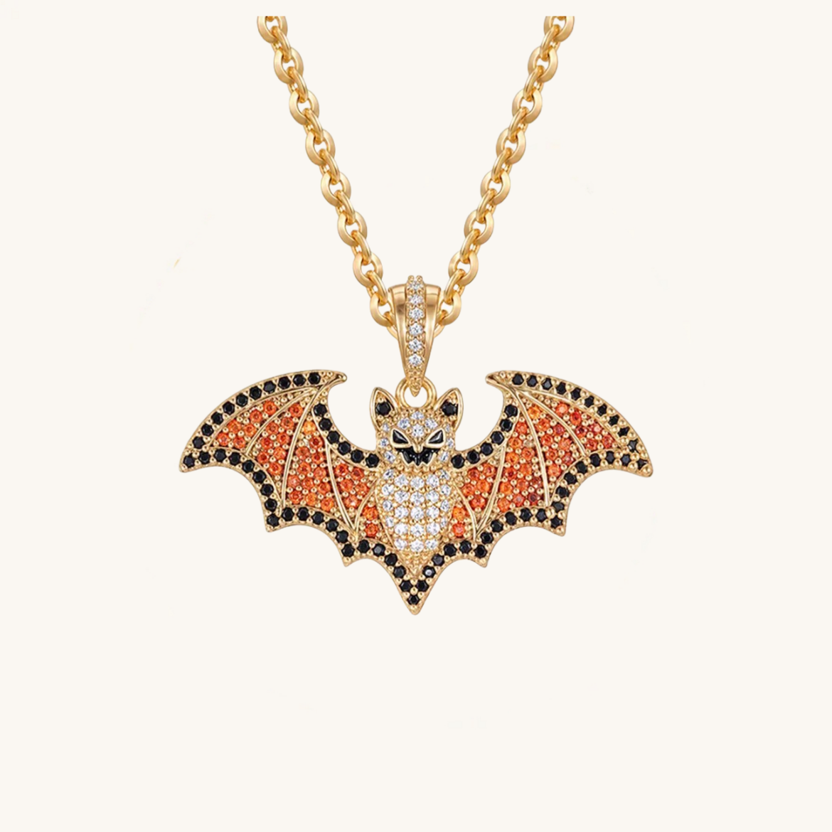 Bat Pendant Necklace – Halloween Special