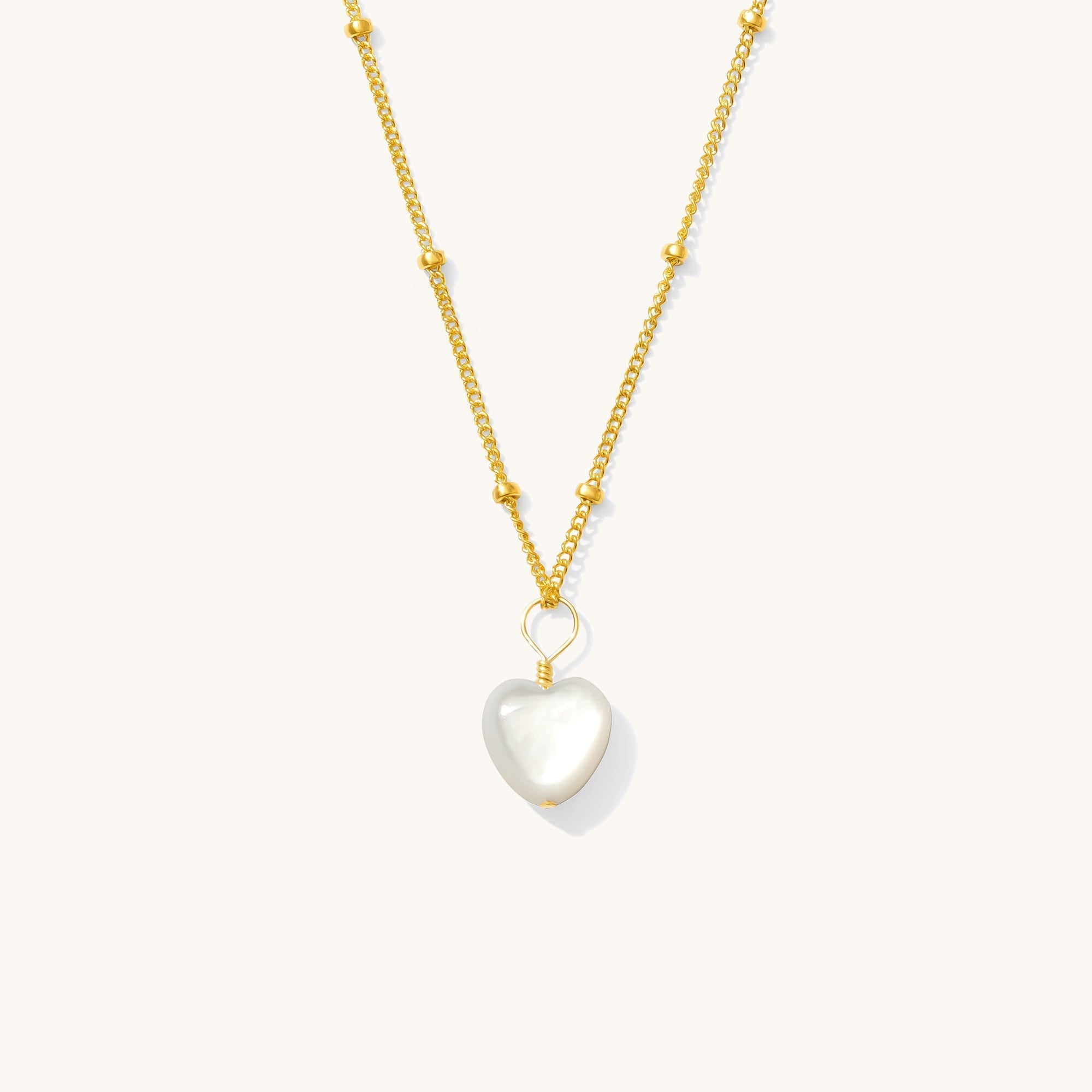 Pearl Heart Necklace
