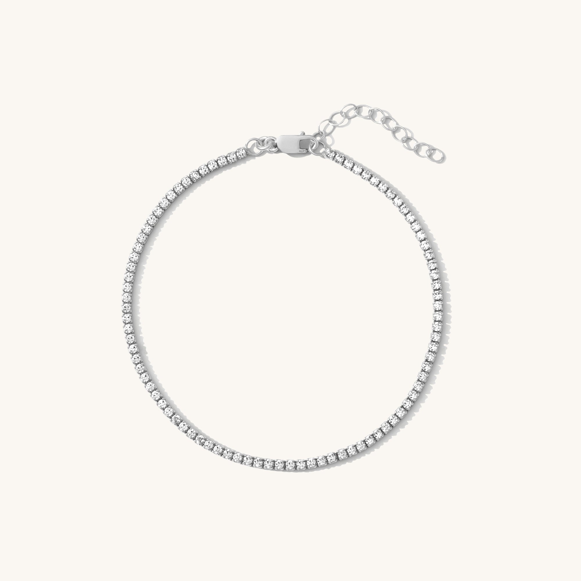Dainty CZ Tennis Bracelet