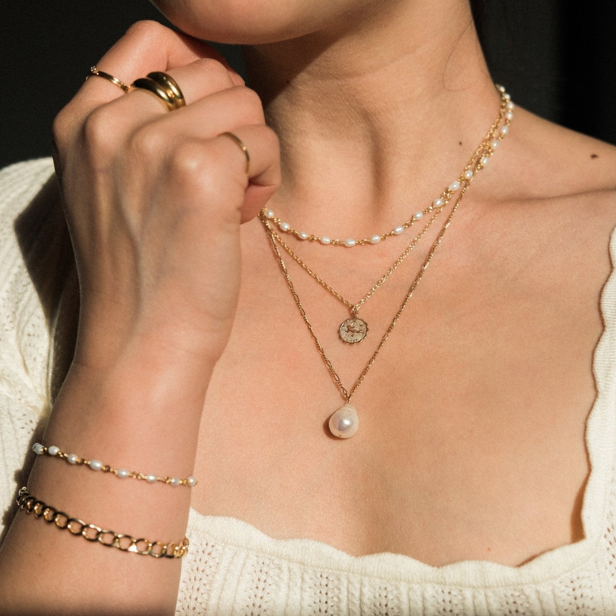 Baroque Pearl Necklace