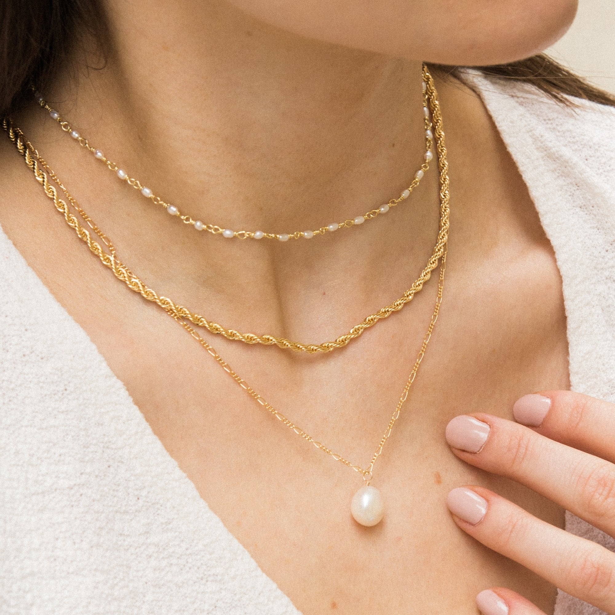 Baroque Pearl Necklace