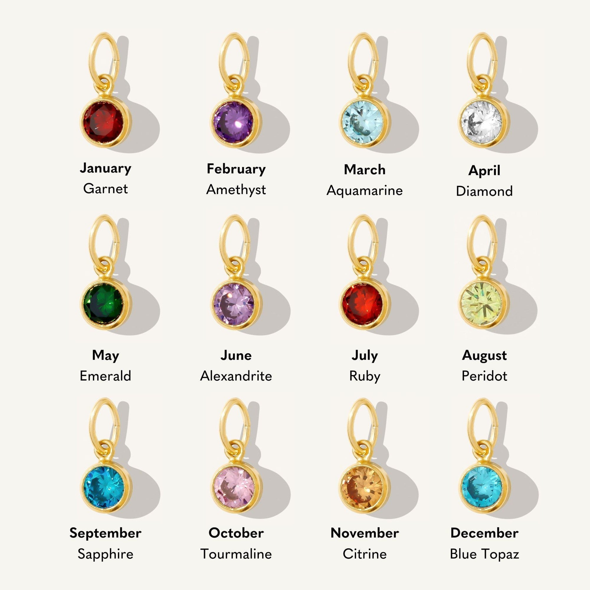 Birthstone Necklace