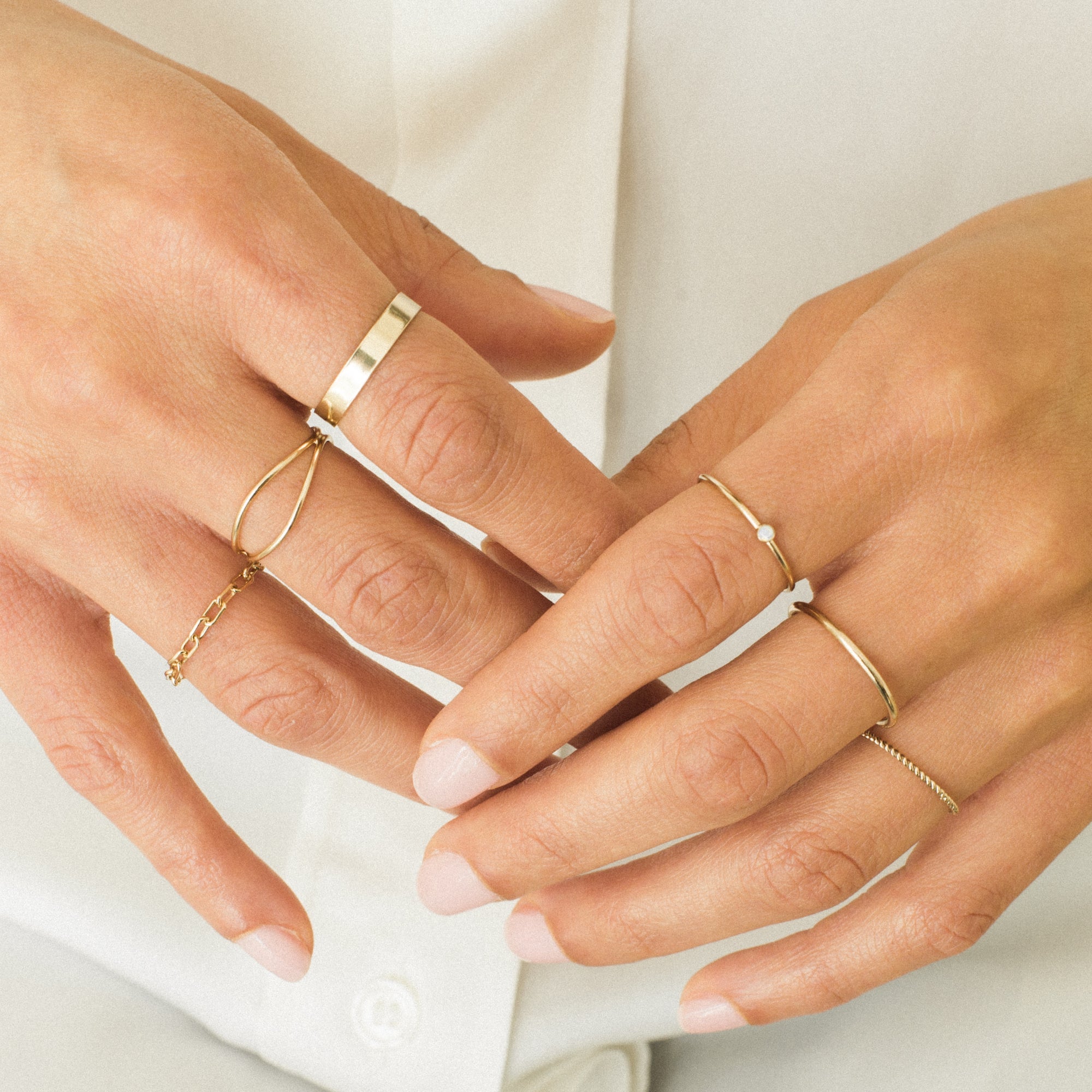Braided Stacking Ring