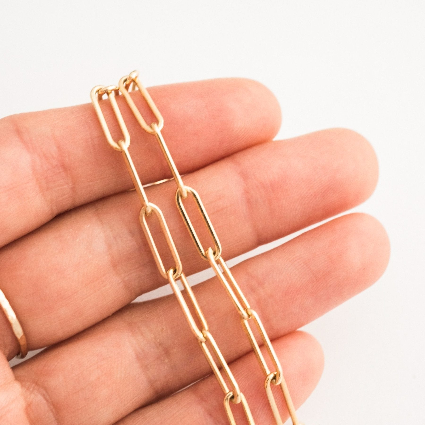 Chunky Paperclip Necklace