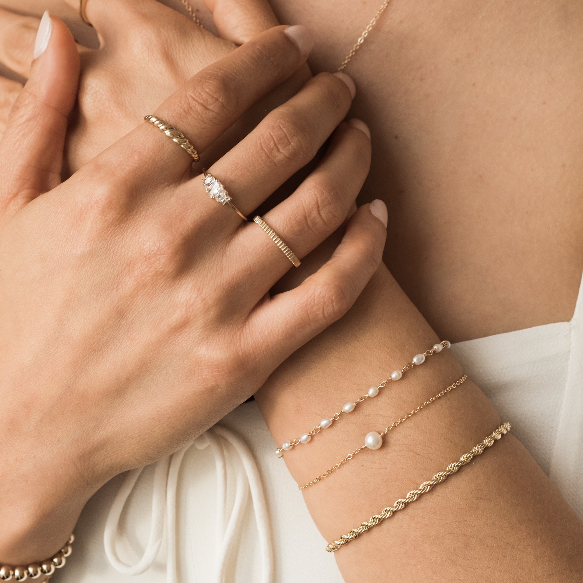 Chunky Rope Chain Bracelet