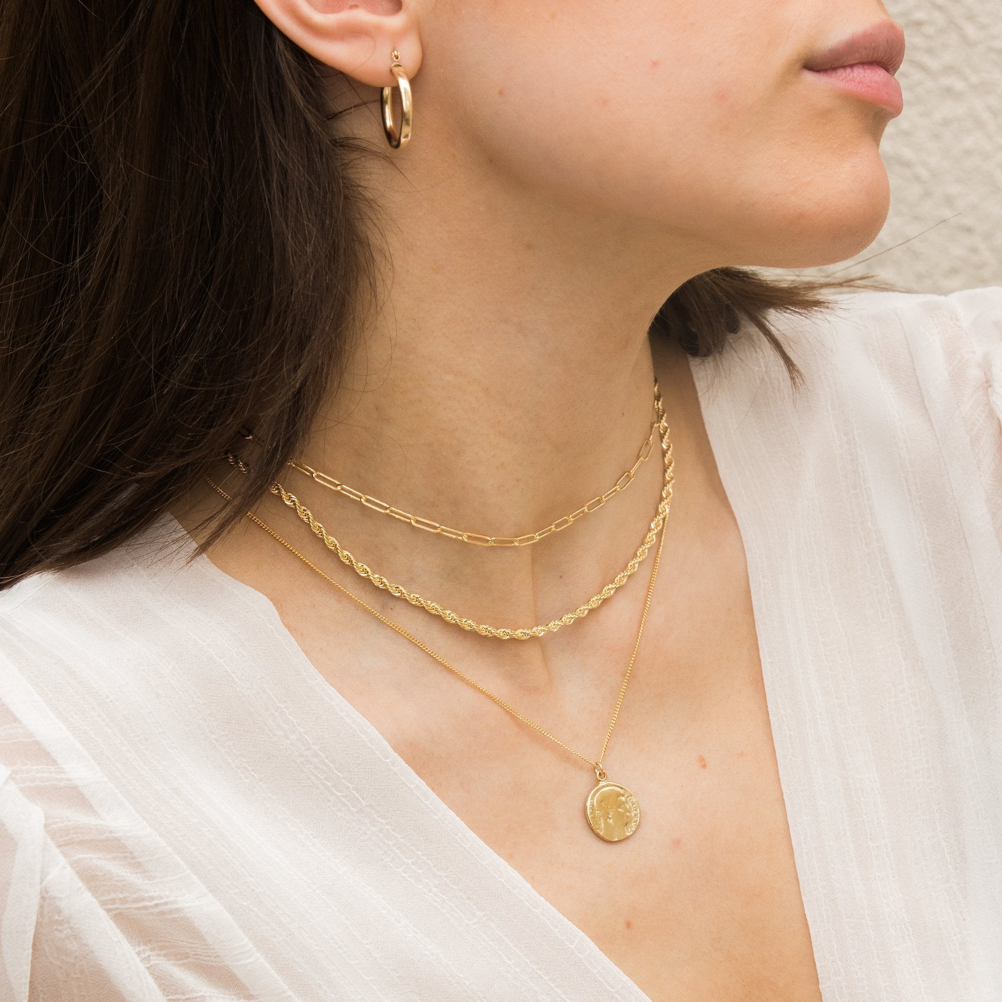 Chunky Rope Chain Necklace