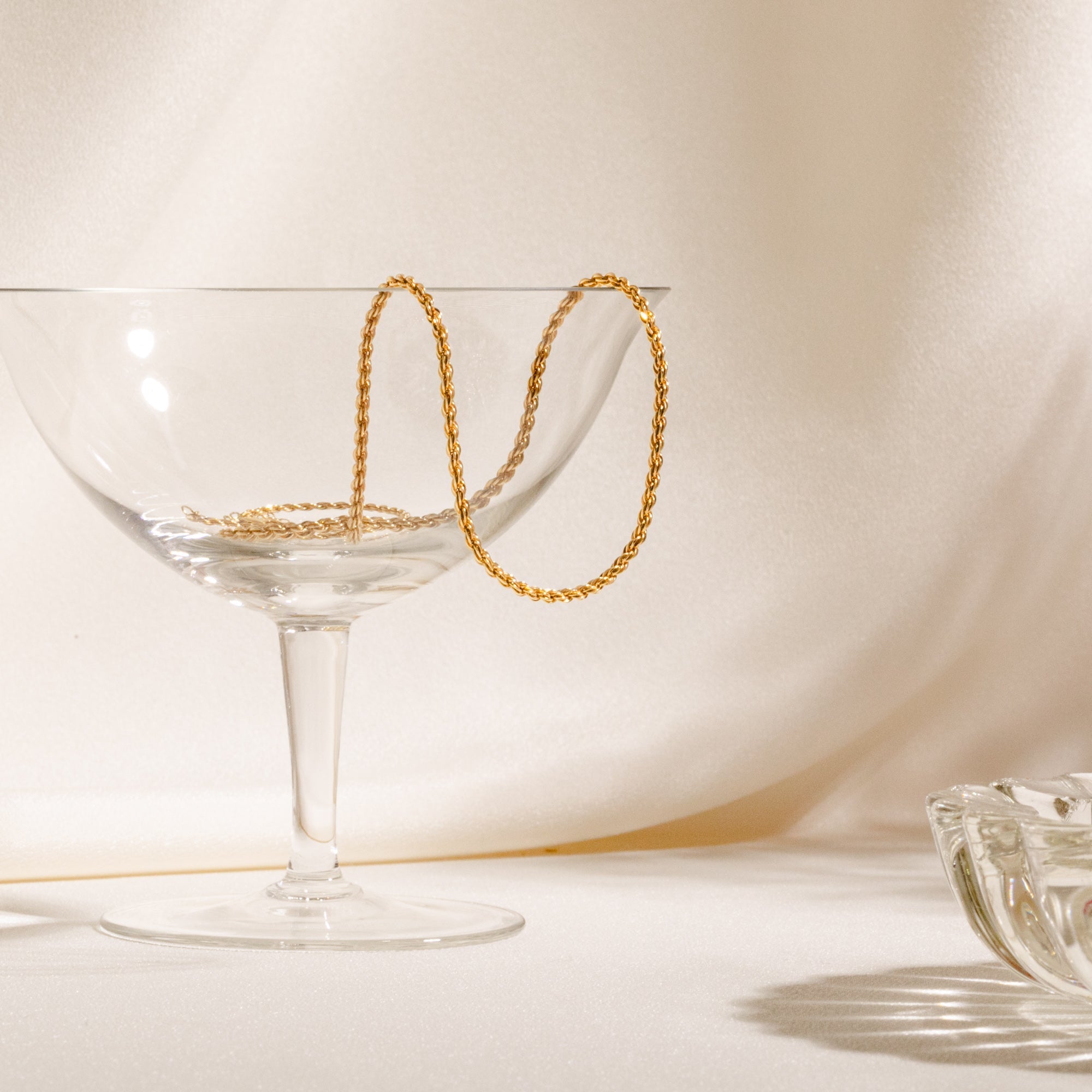 French Rope Chain Necklace