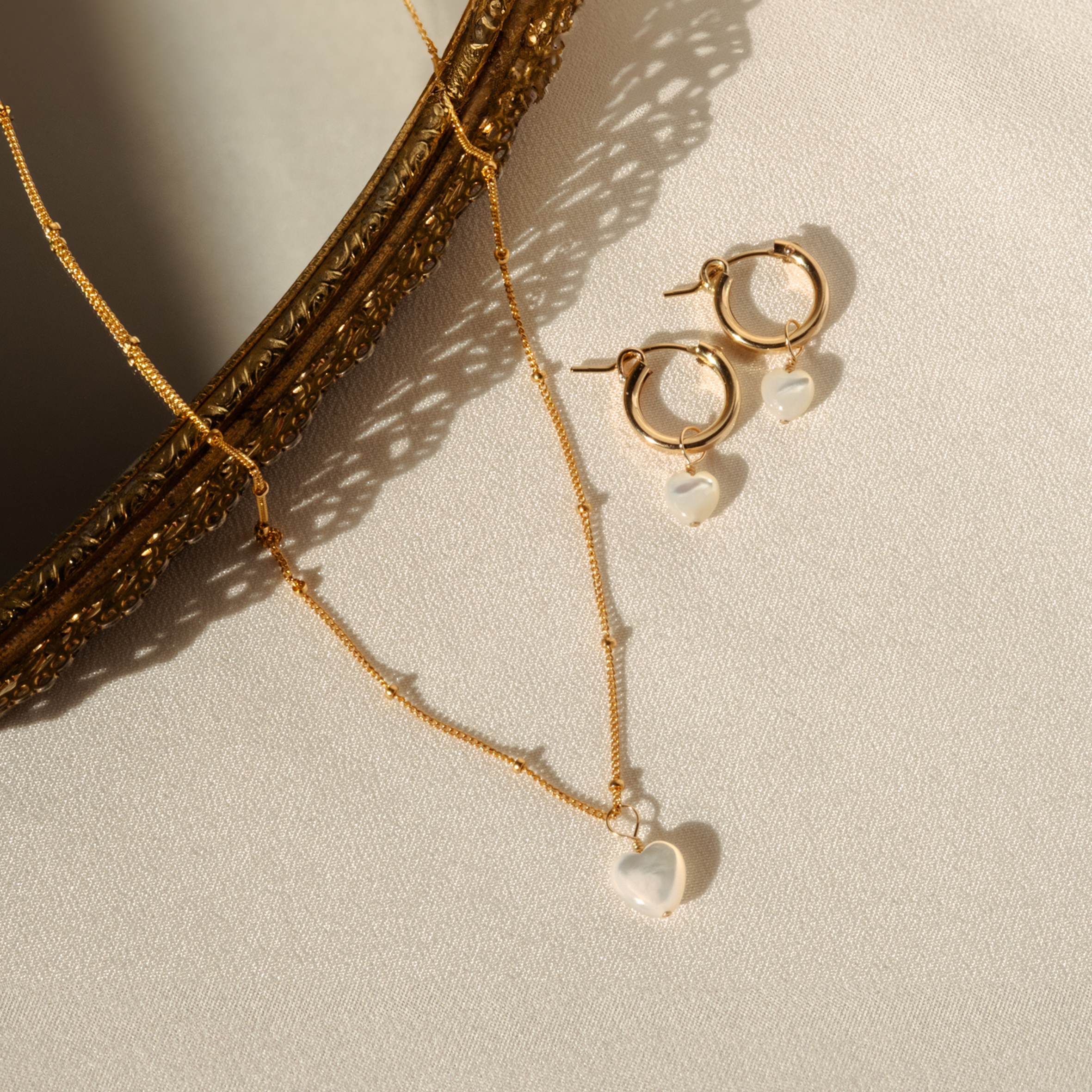 Pearl Heart Necklace