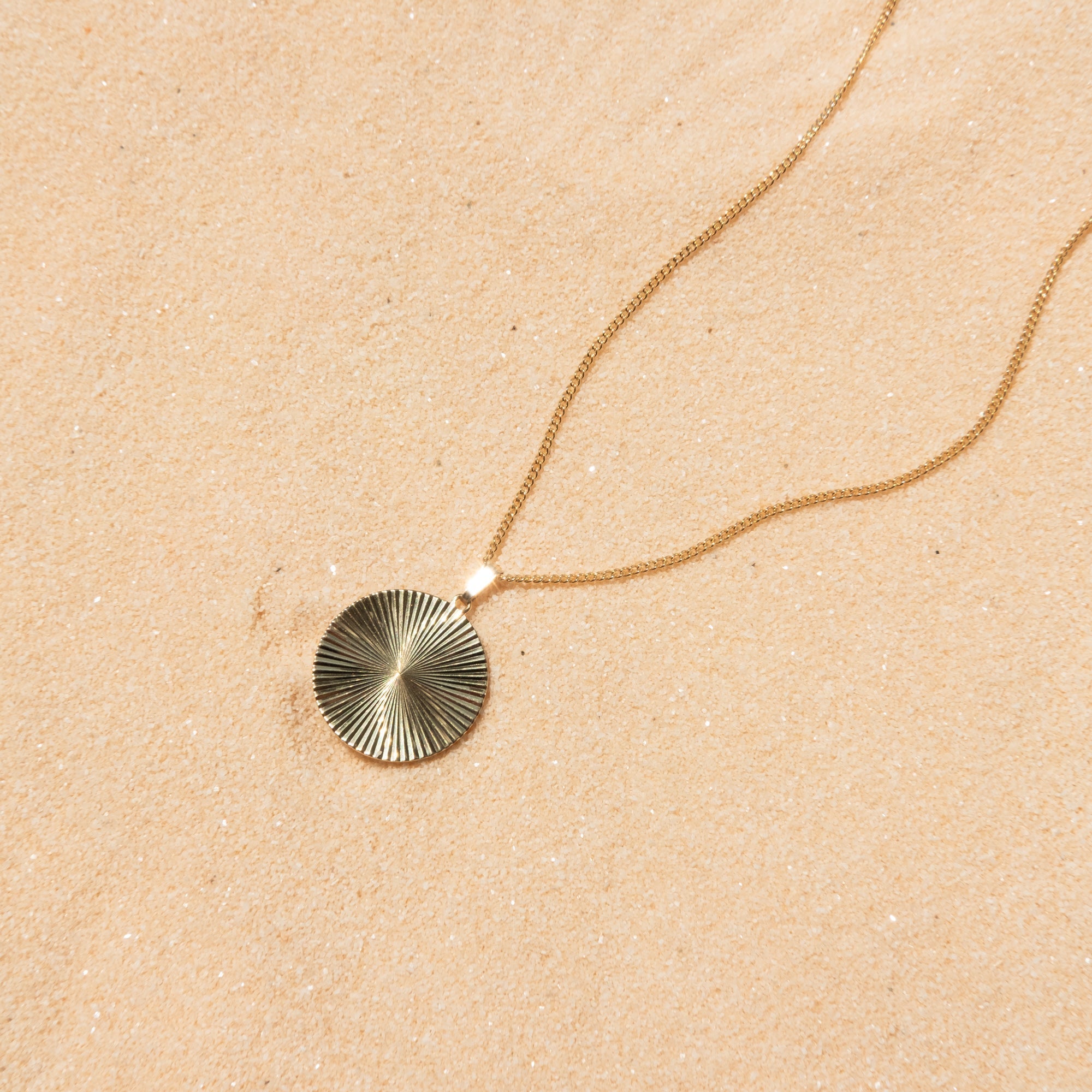 Sunburst Pendant Necklace