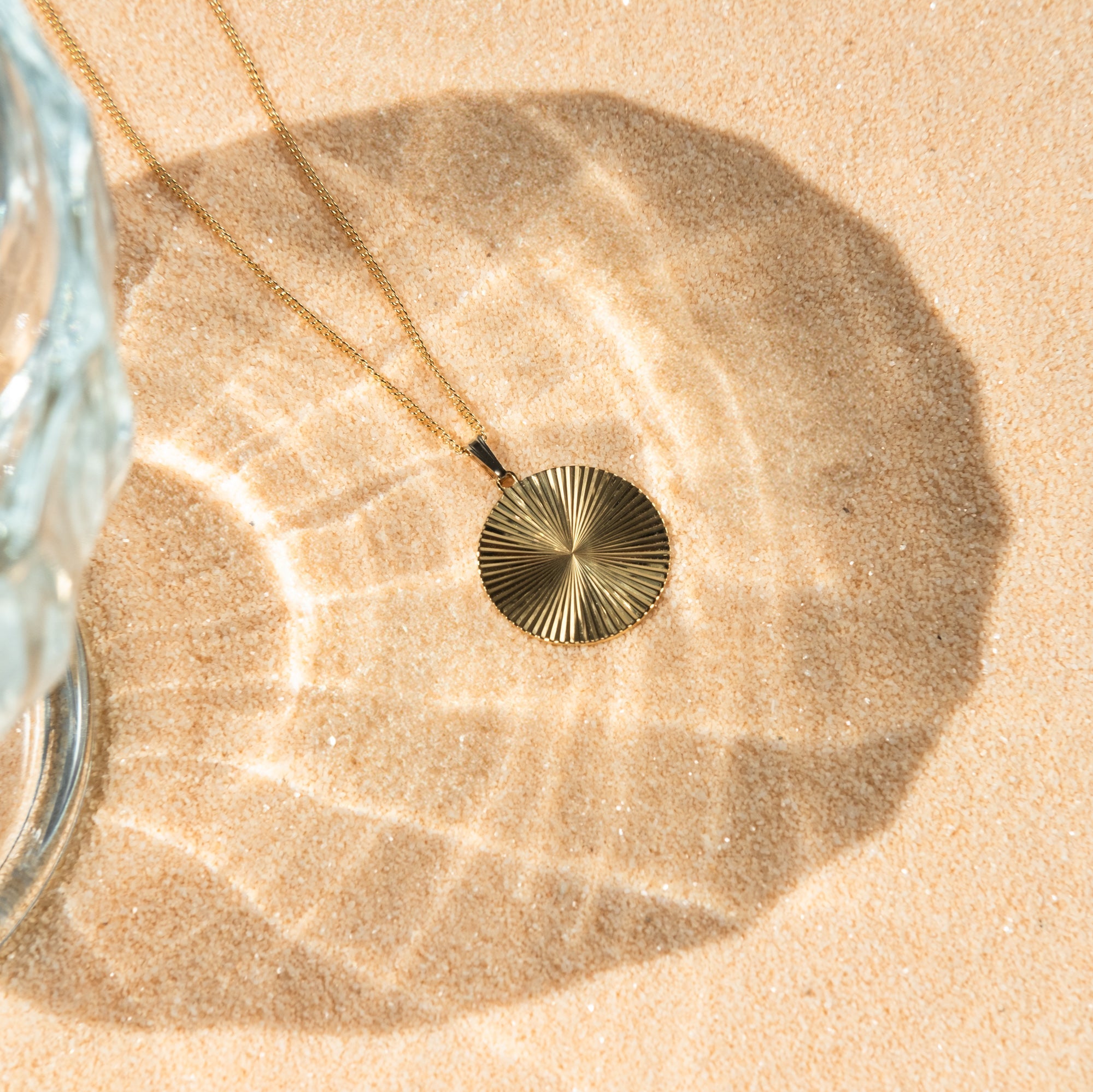 Sunburst Pendant Necklace