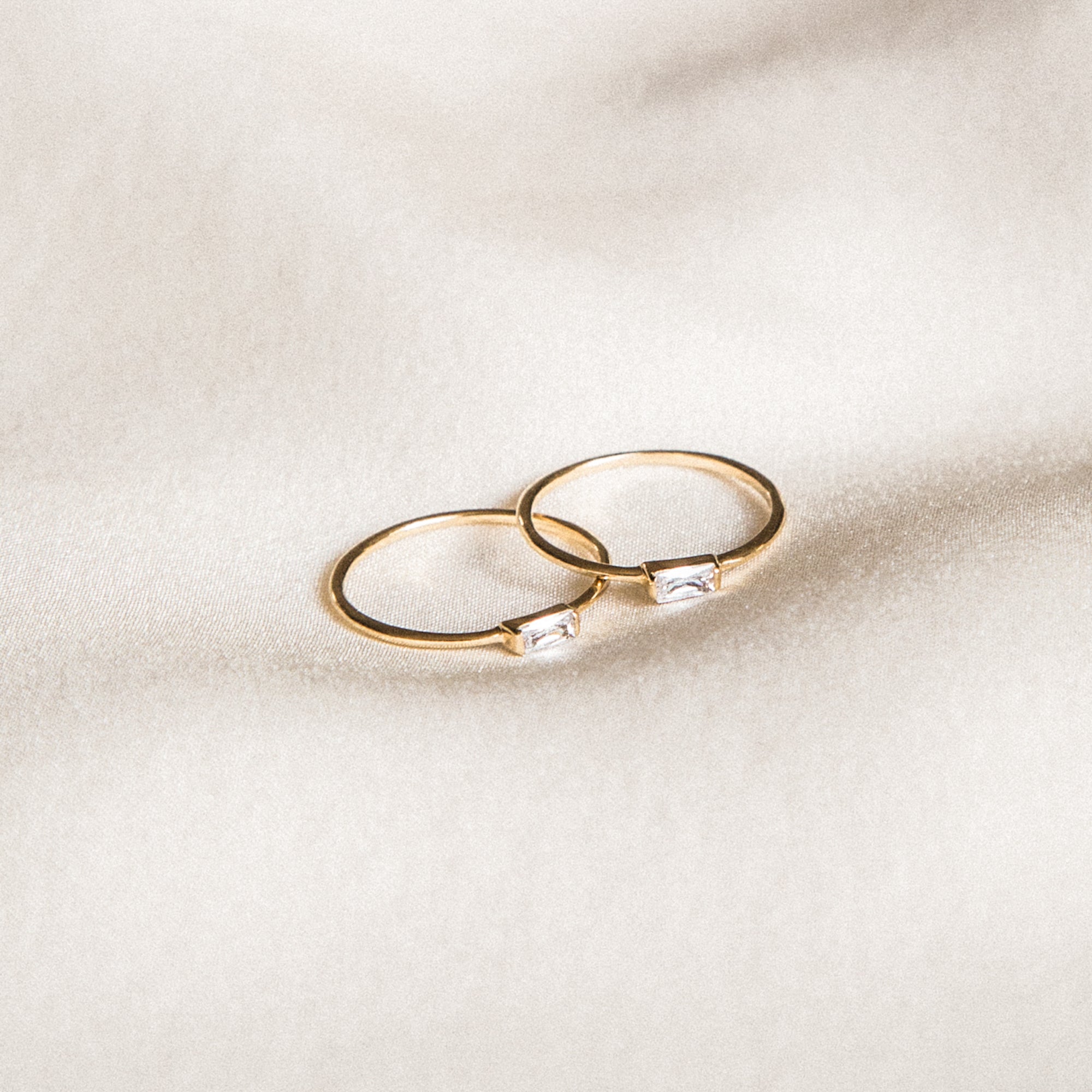 Dainty Baguette Ring