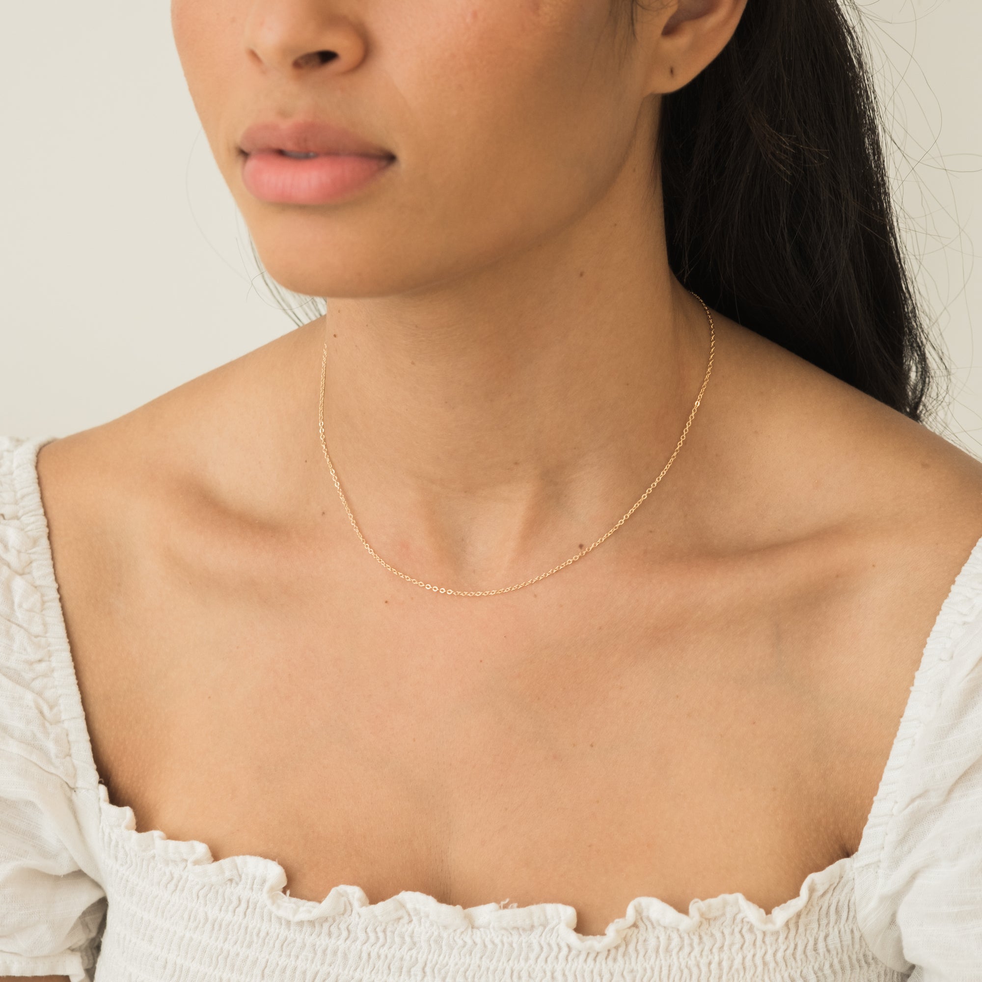 Dainty Chain Necklace Set