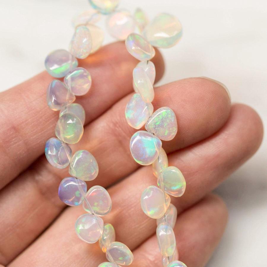 Dainty Opal Necklace