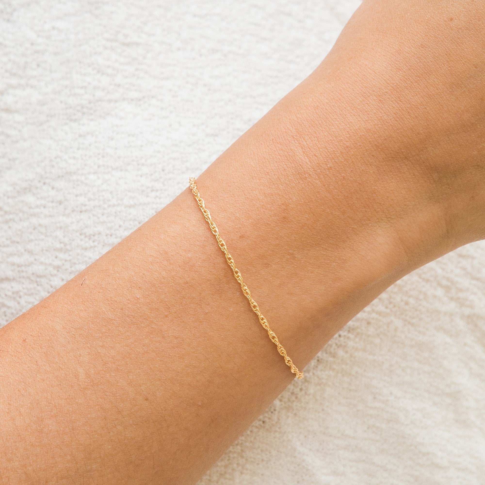 Dainty Rope Bracelet