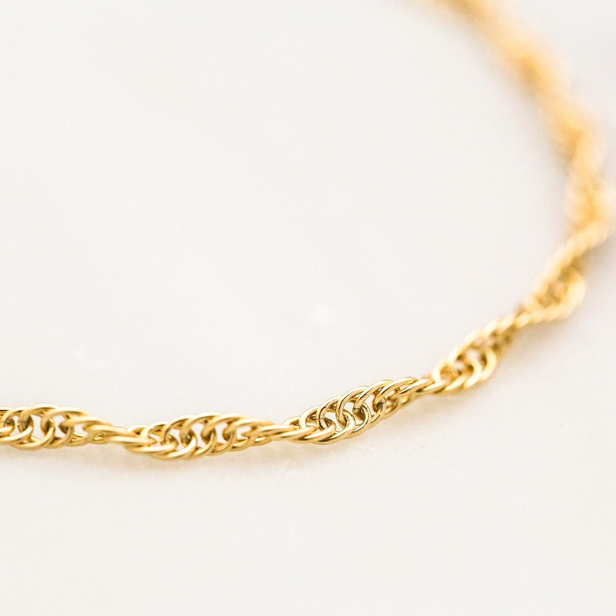 Dainty Rope Anklet