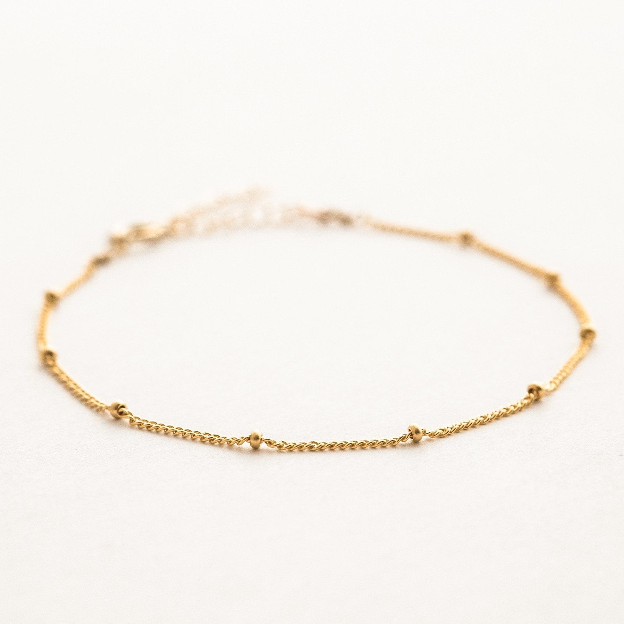 Dainty Satellite Chain Anklet