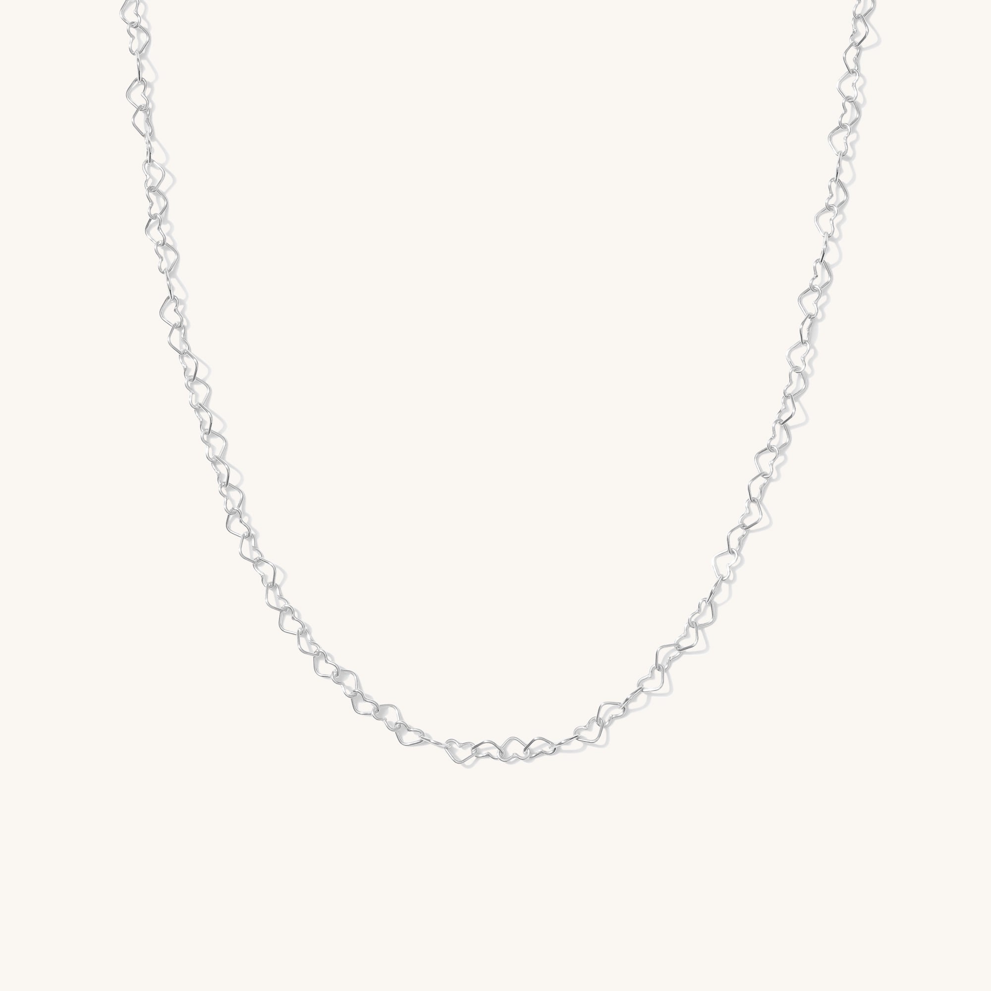 Dainty Heart Chain Necklace