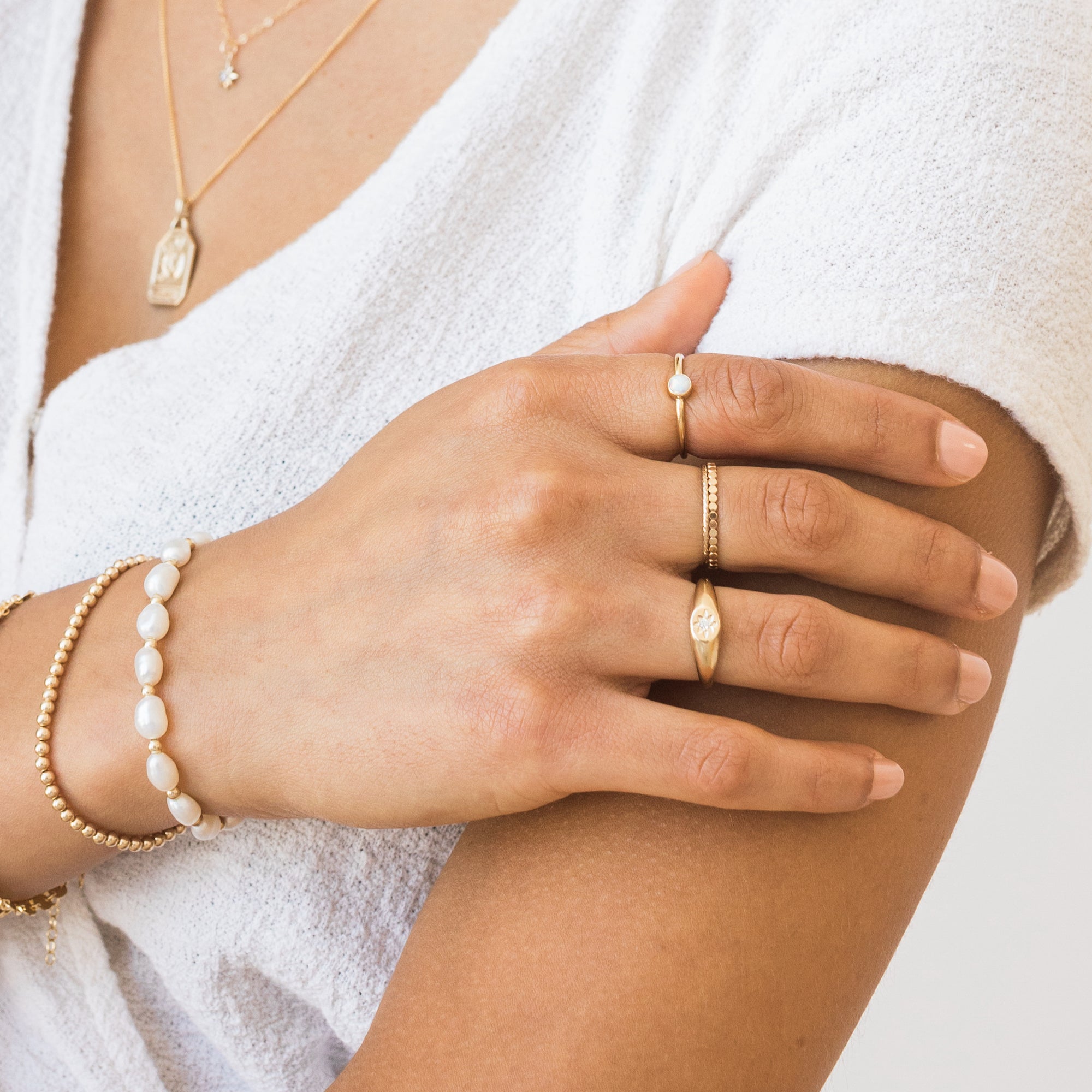 Dainty Stacking Ring Set