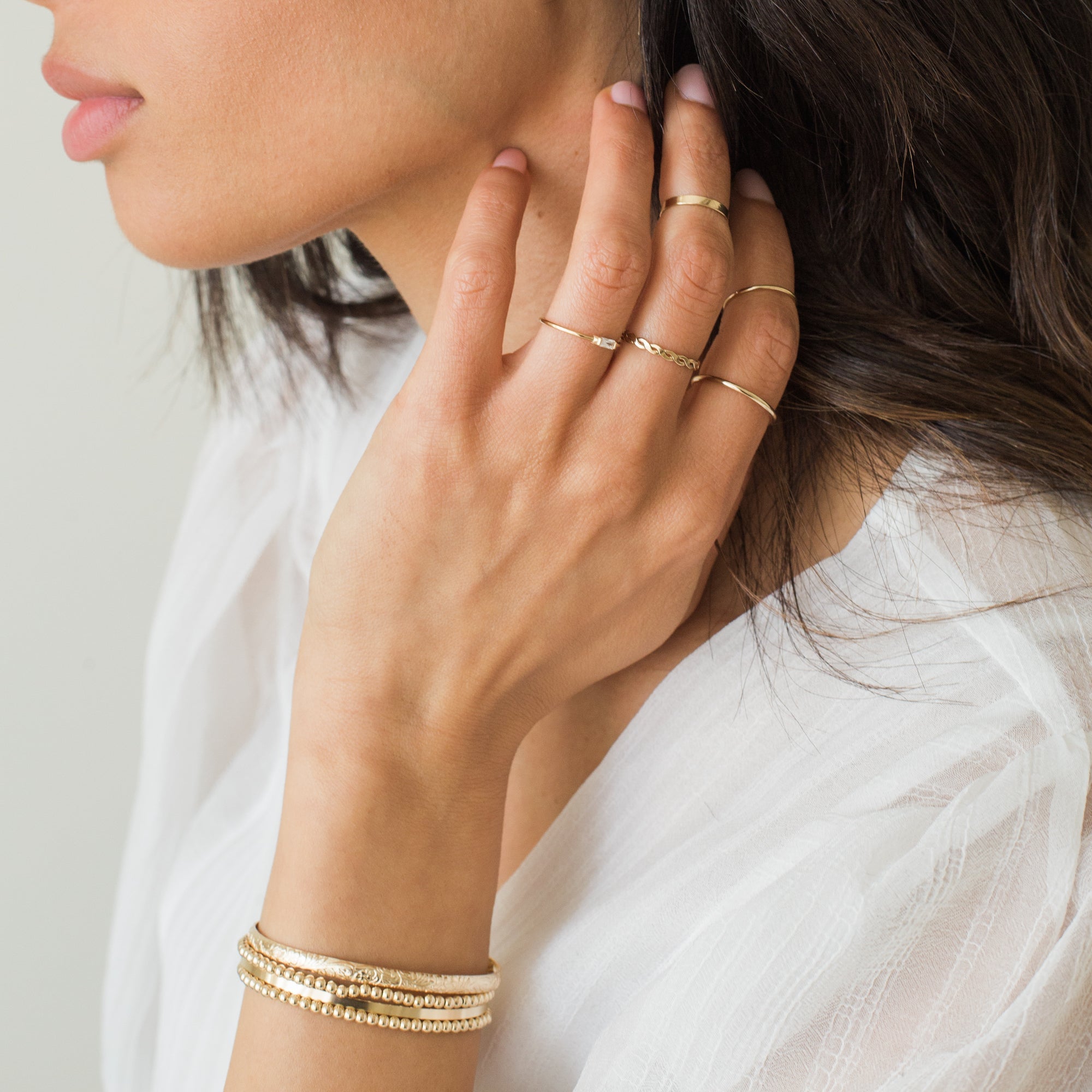 Flower Cuff Bracelet