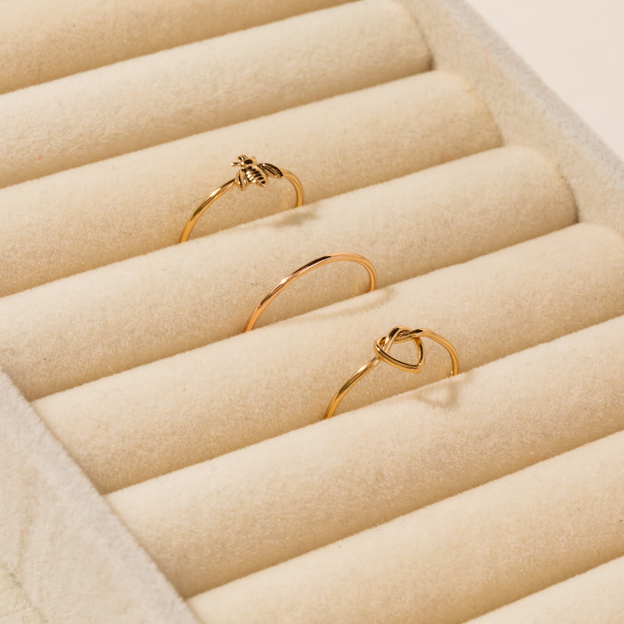 Heart Love Knot Ring