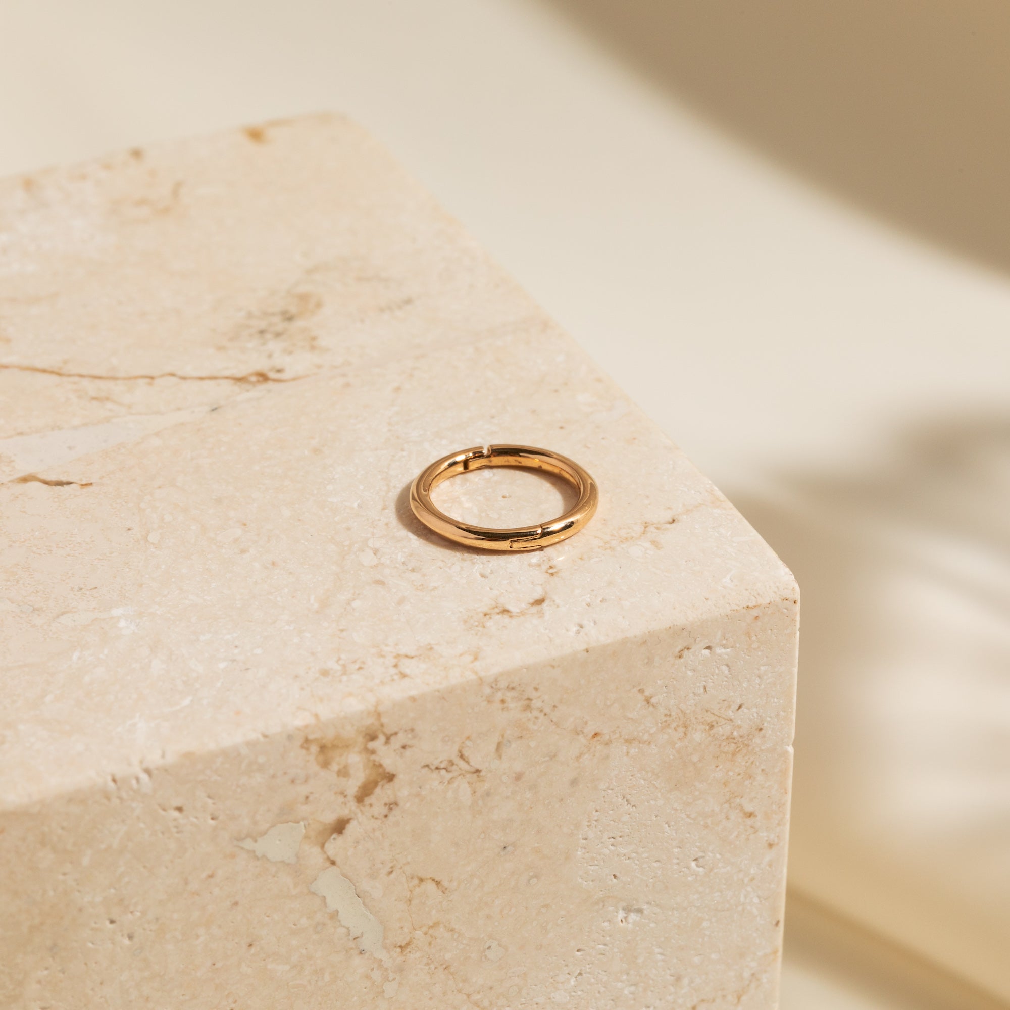 Clicker Hoop Earring