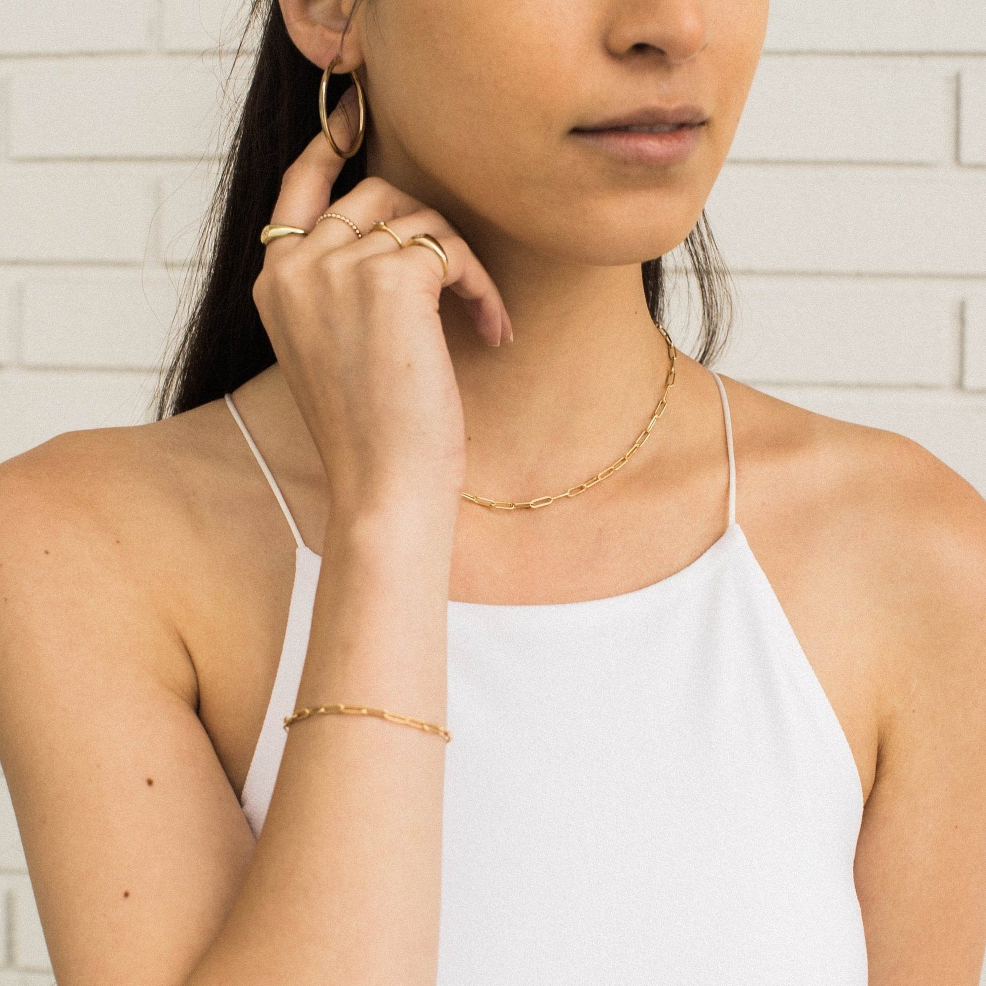 Paperclip Chain Bracelet