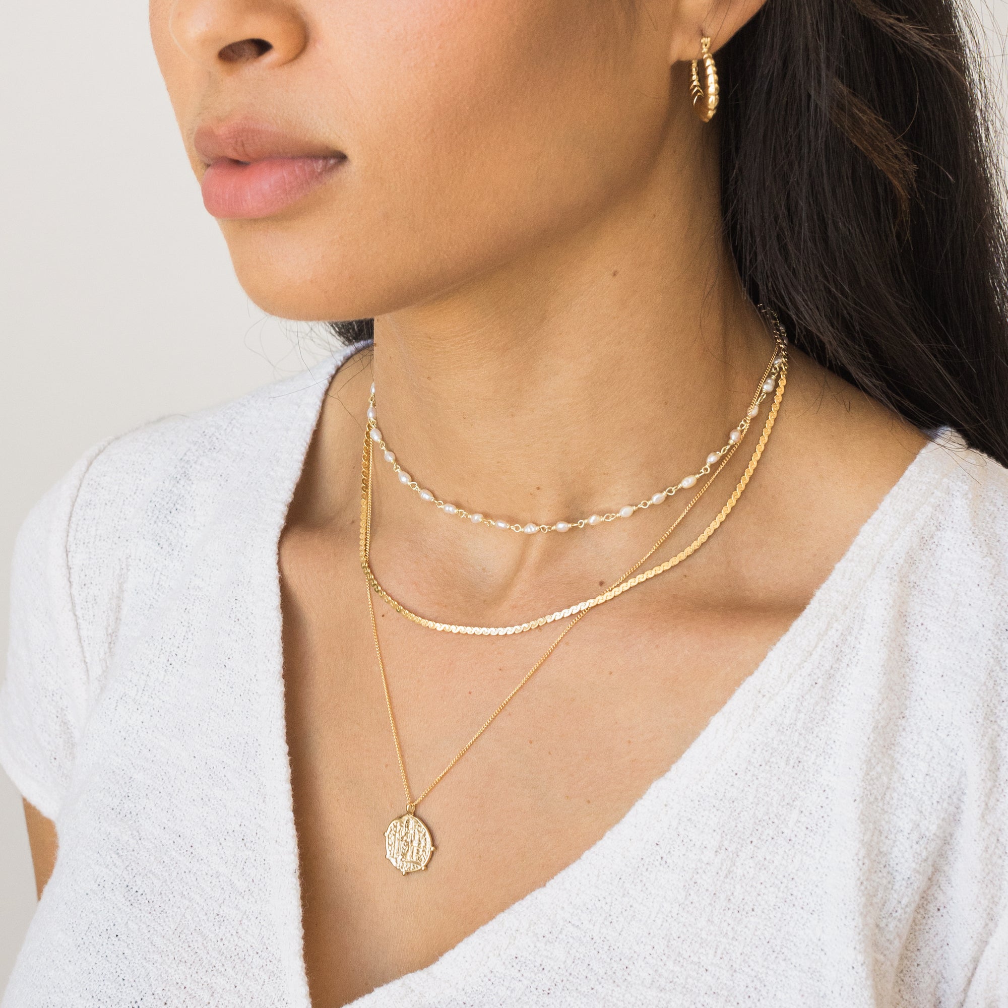 Pearl Chain Necklace