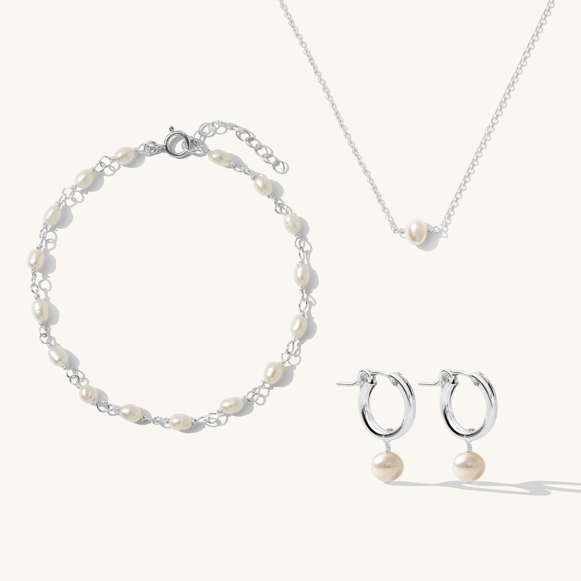 Pearl Jewelry Set