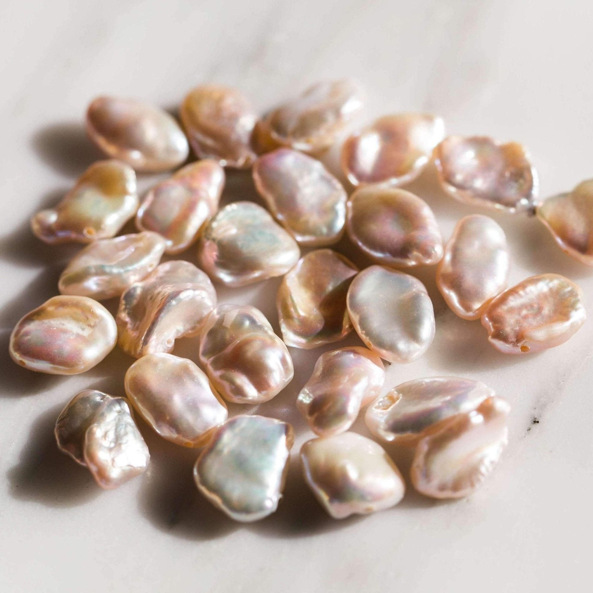 Pink Keshi Pearl Necklace