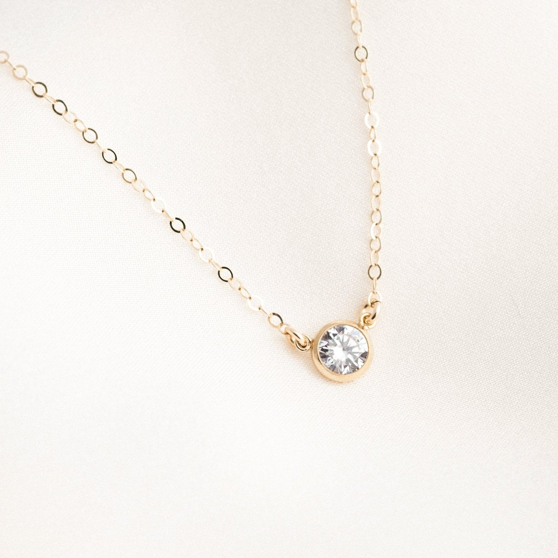 Solitaire Necklace