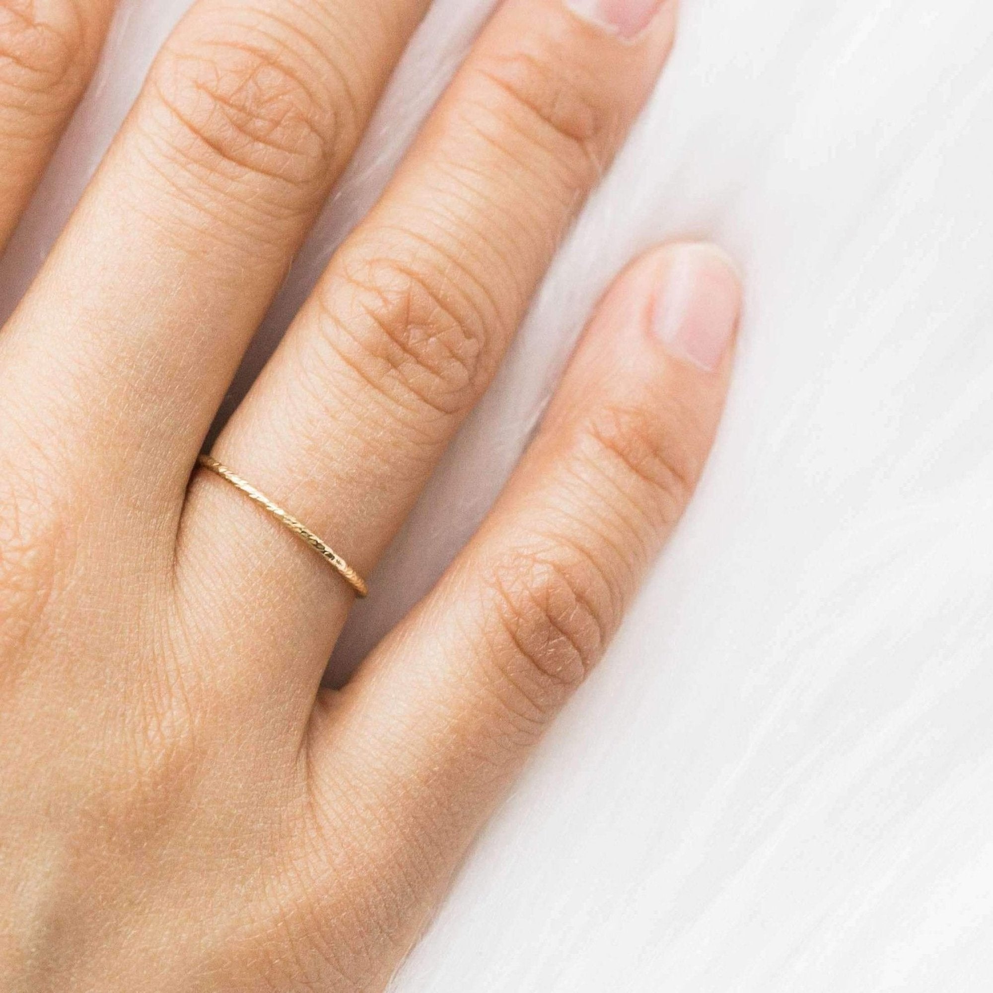 Sparkle Stacking Ring