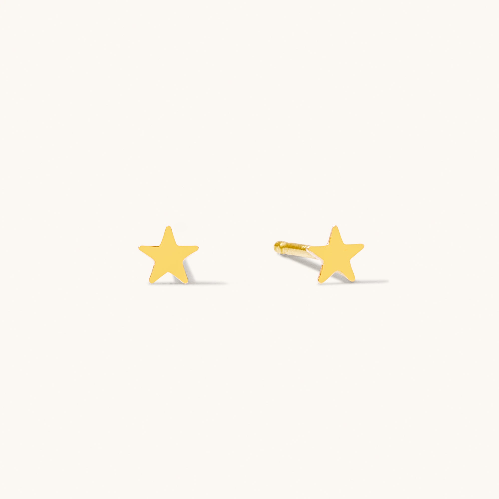 Tiny Star Stud Earrings