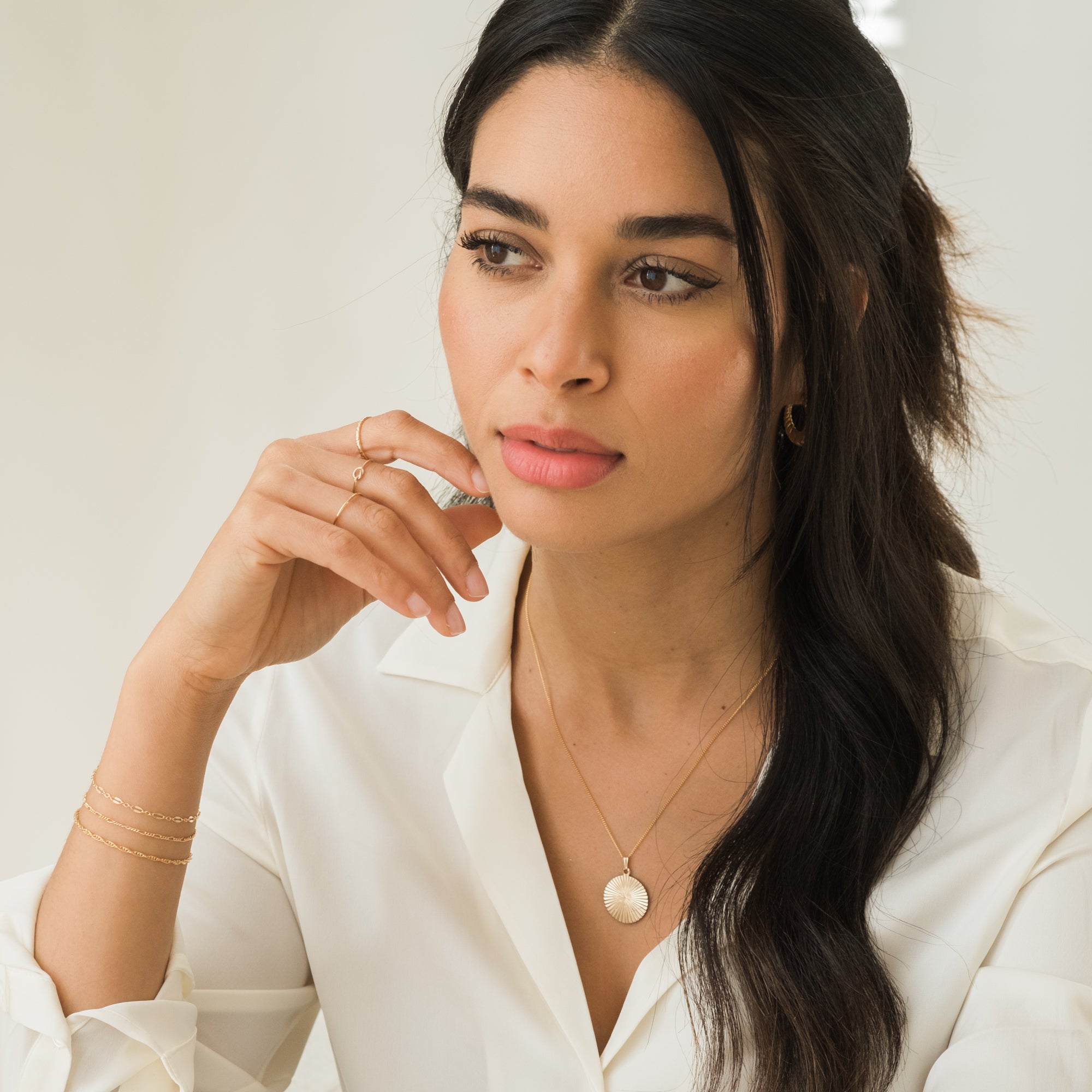 Sunburst Pendant Necklace