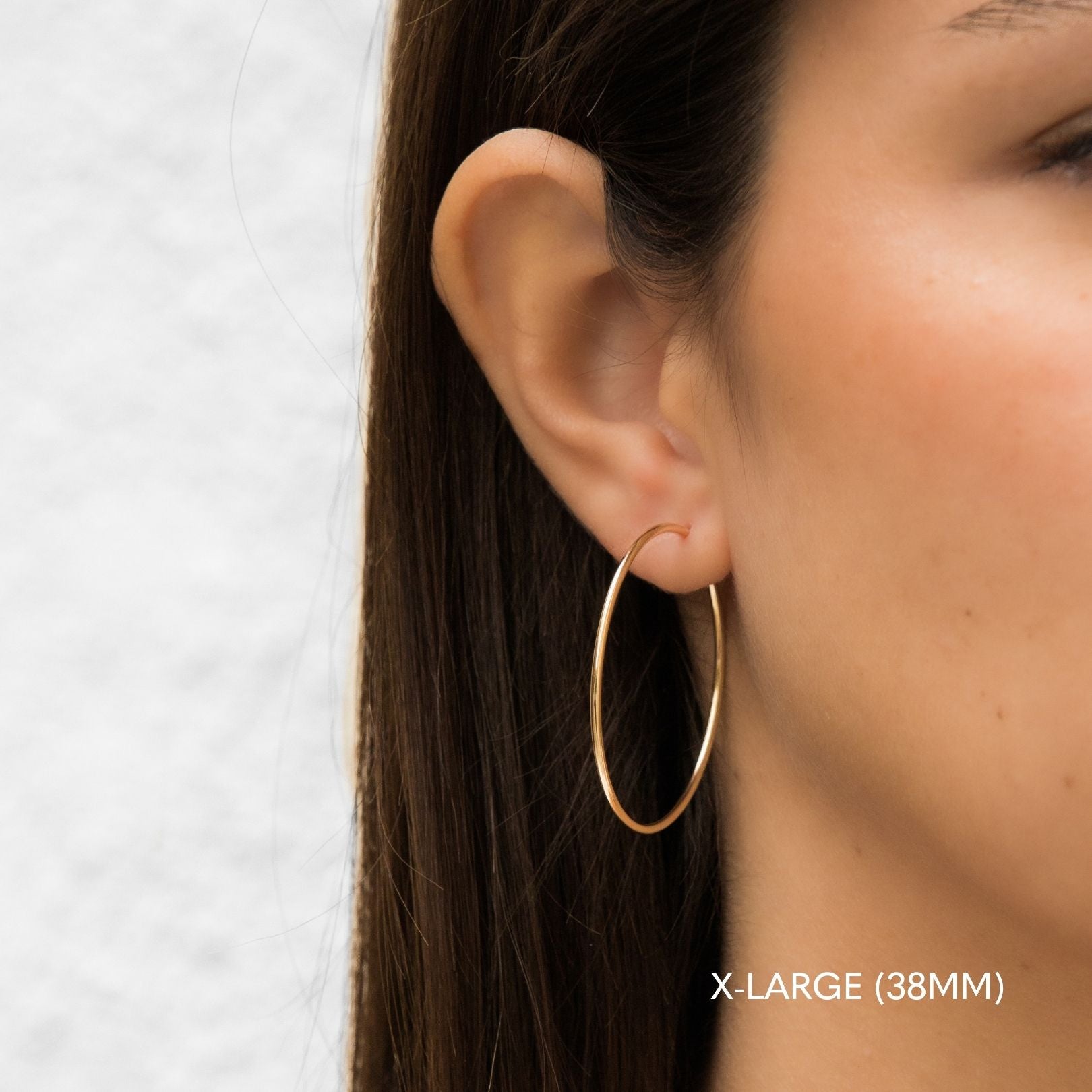 Thin Hoop Earrings