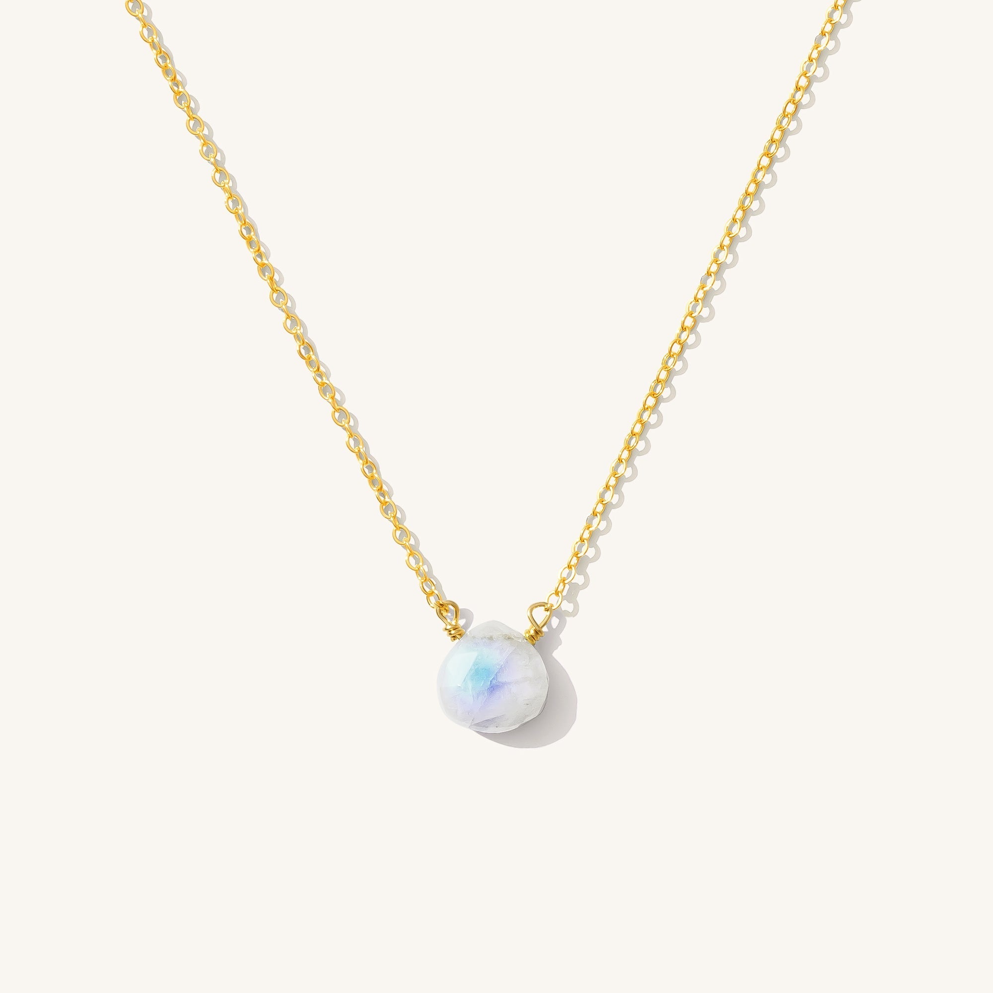 Dainty Moonstone Necklace