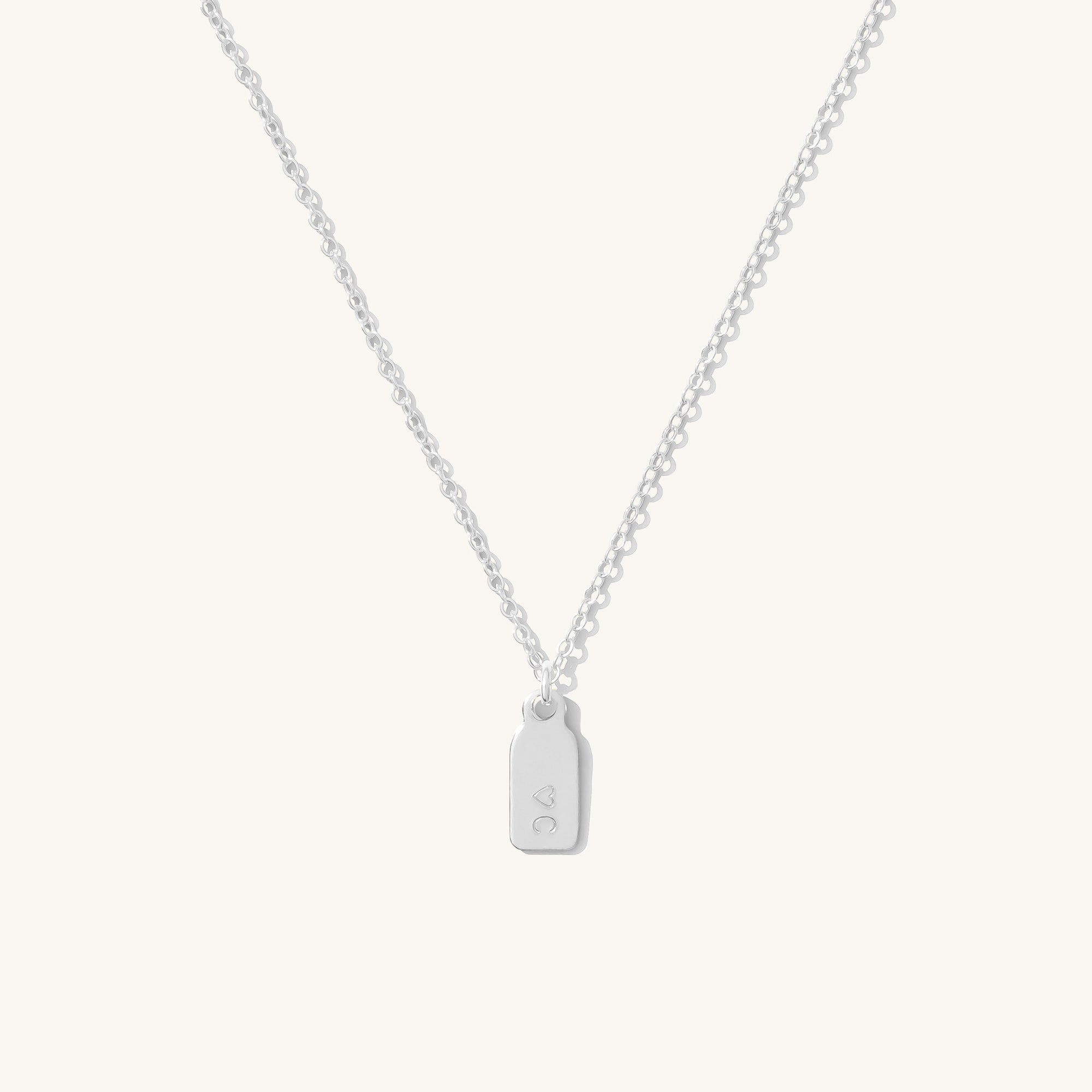 Dainty Tag Necklace