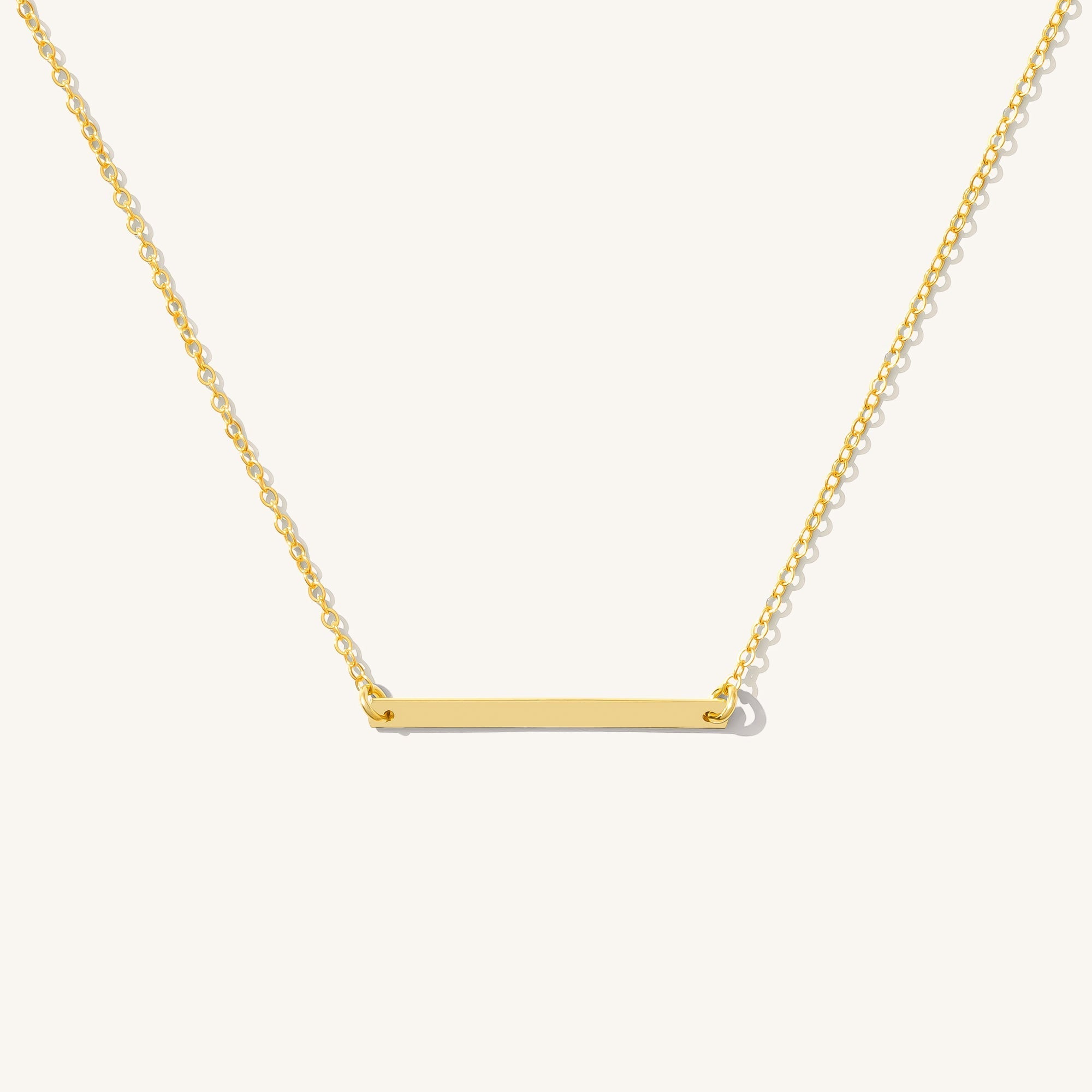 Dainty Bar Necklace