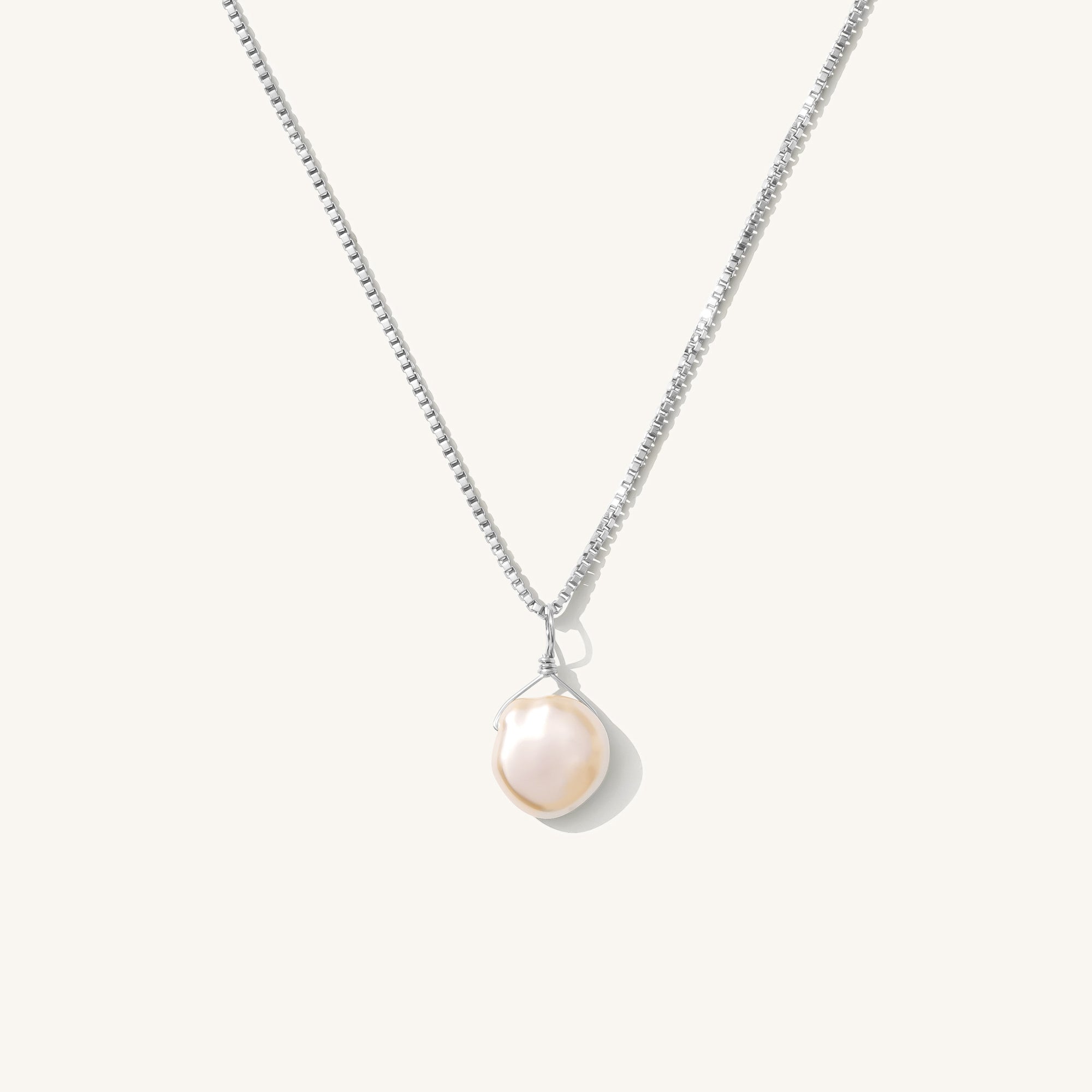 Pink Keshi Pearl Necklace