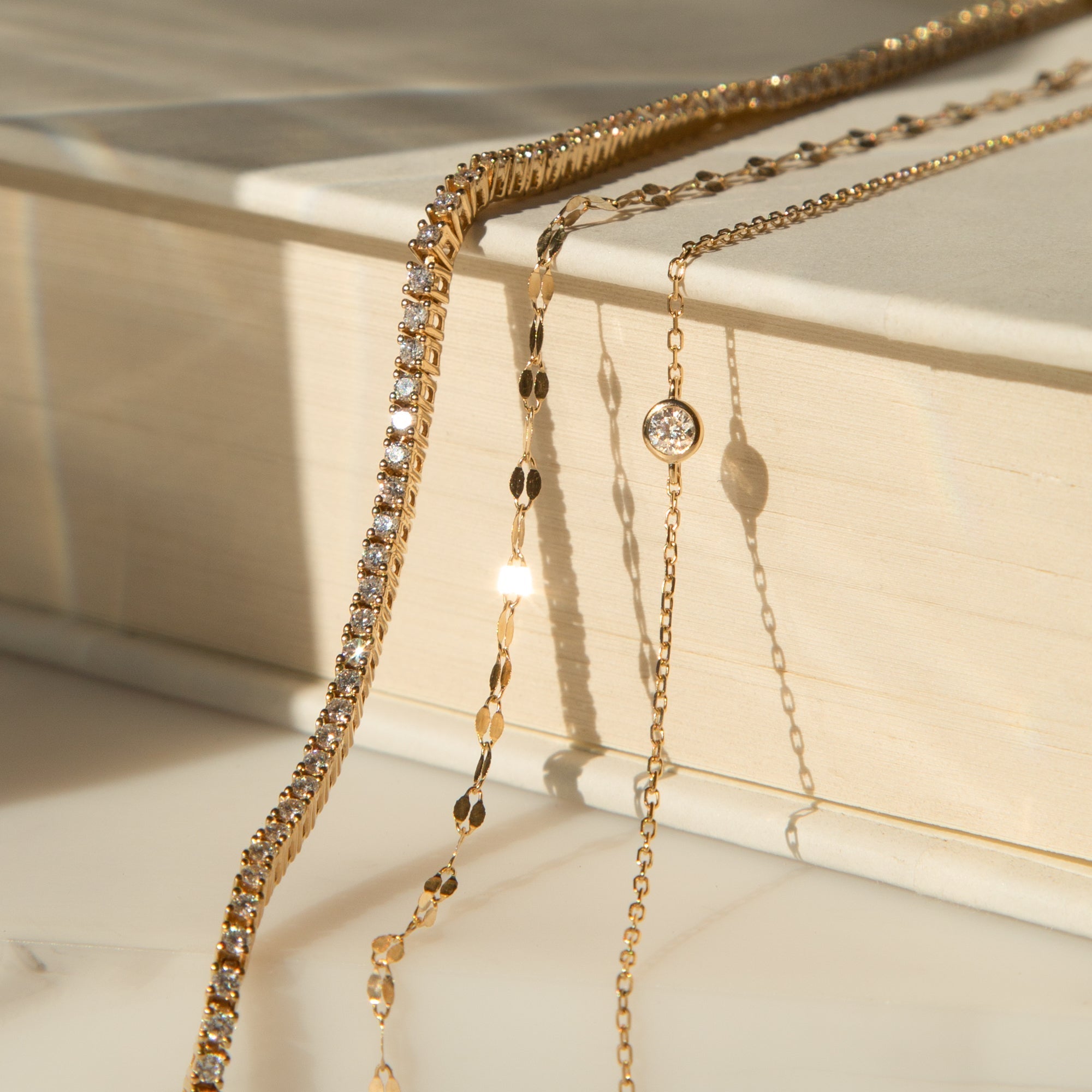 Dainty Diamond Tennis Bracelet