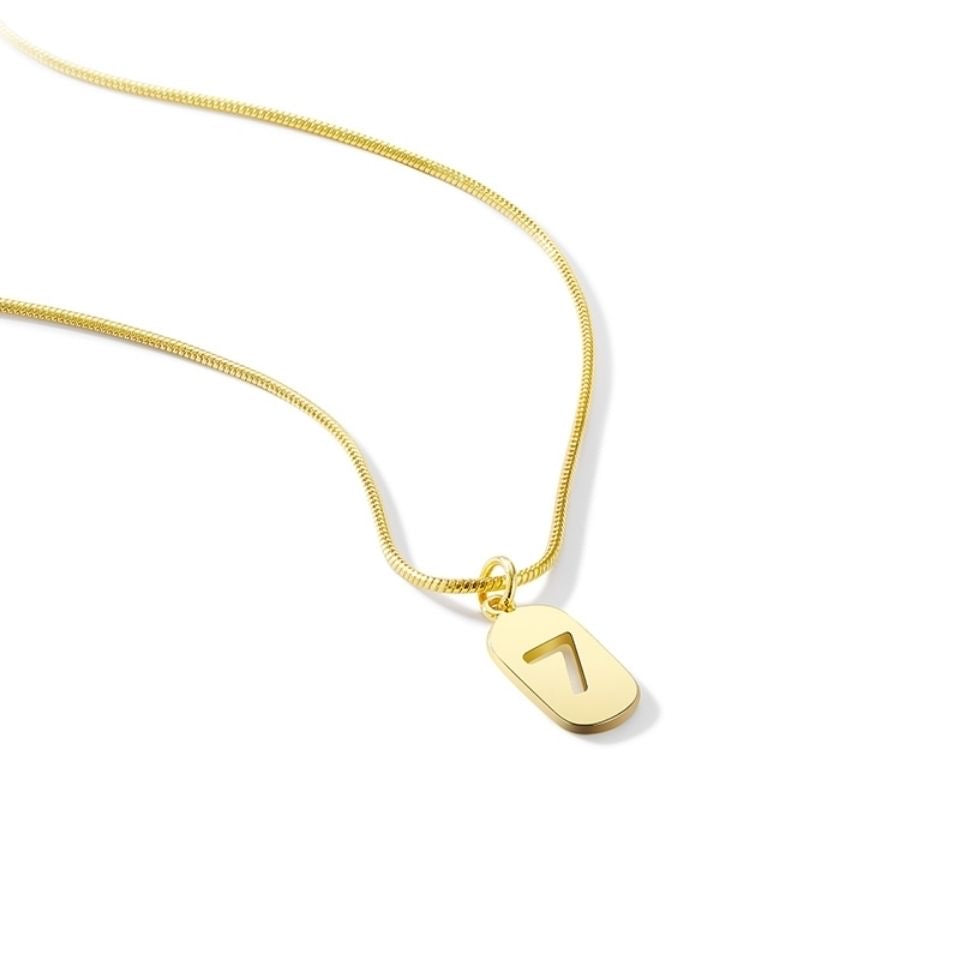 Lucky Number 7 Pendant Necklace