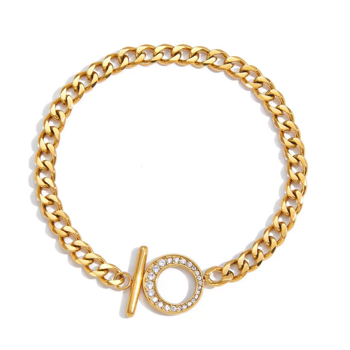 18K Gold Classic Cuban Link Bracelet
