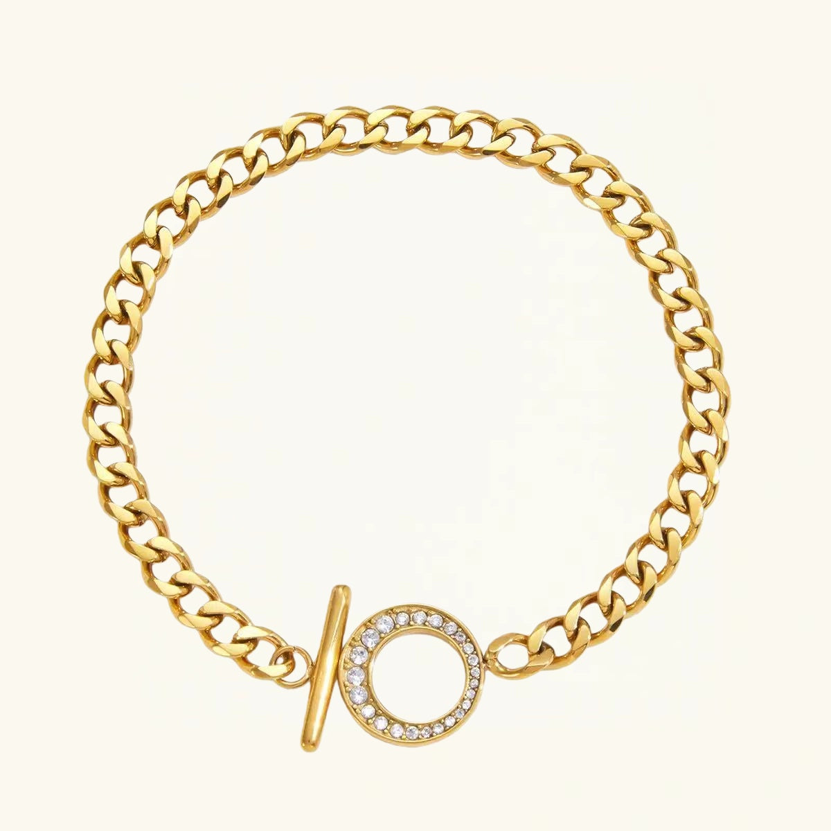 18K Gold Classic Cuban Link Bracelet