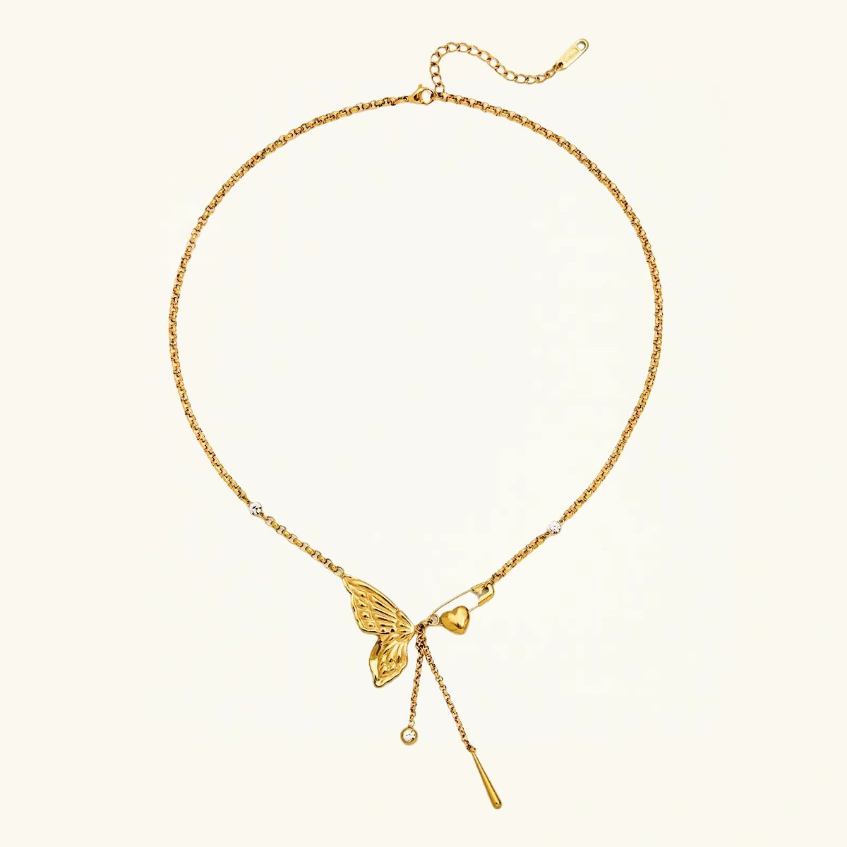 Sweet Romance Multi-Charm Necklace