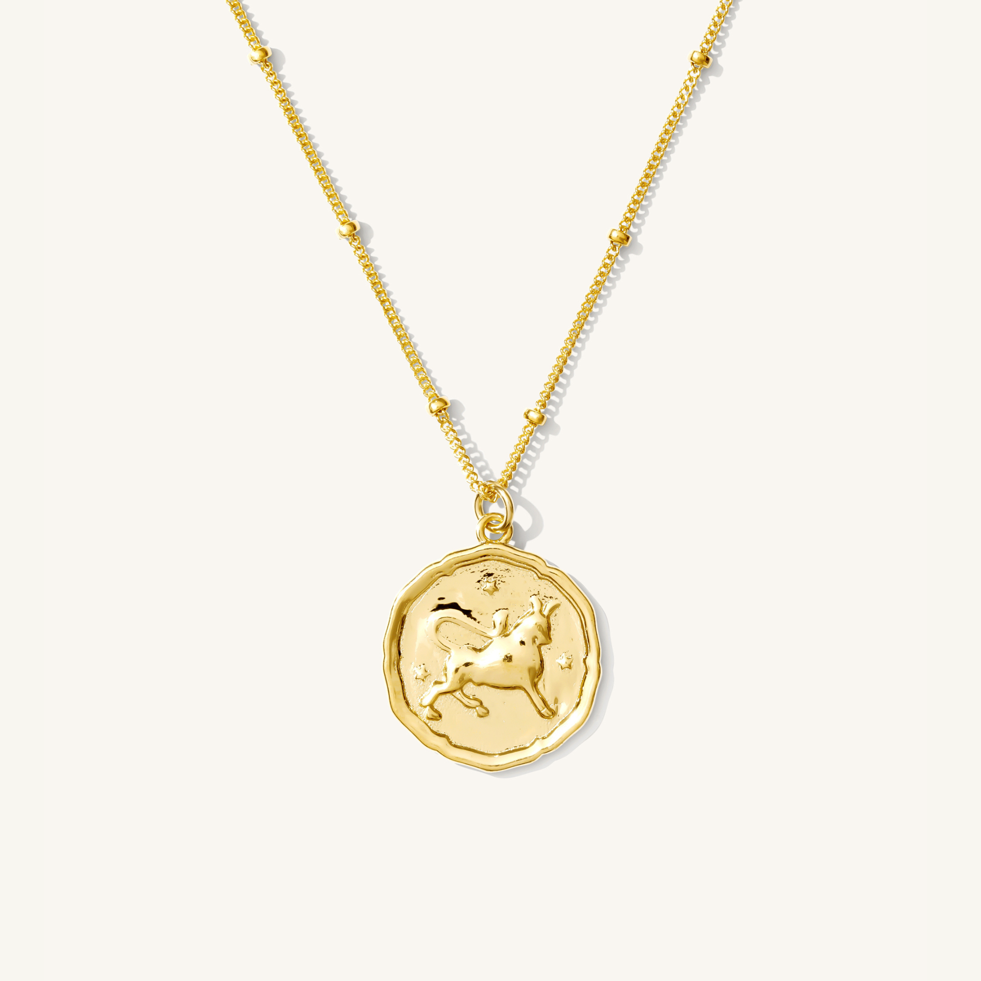 Zodiac Coin Necklace