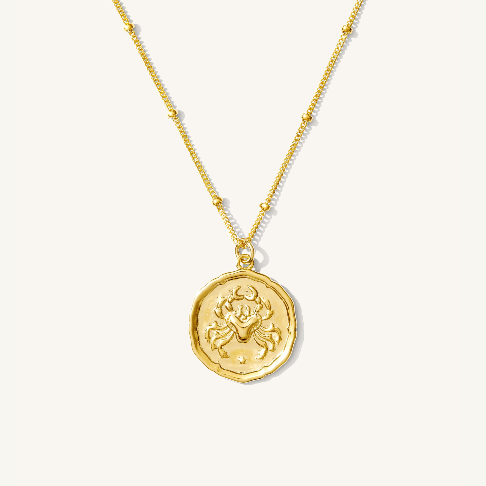 Zodiac Coin Necklace
