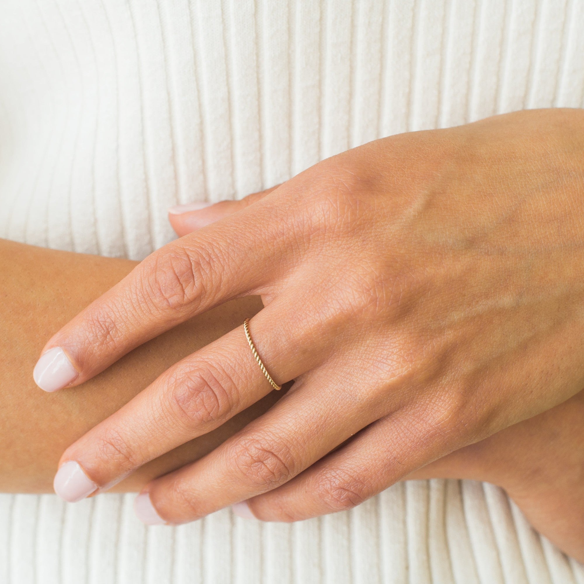 Braided Stacking Ring