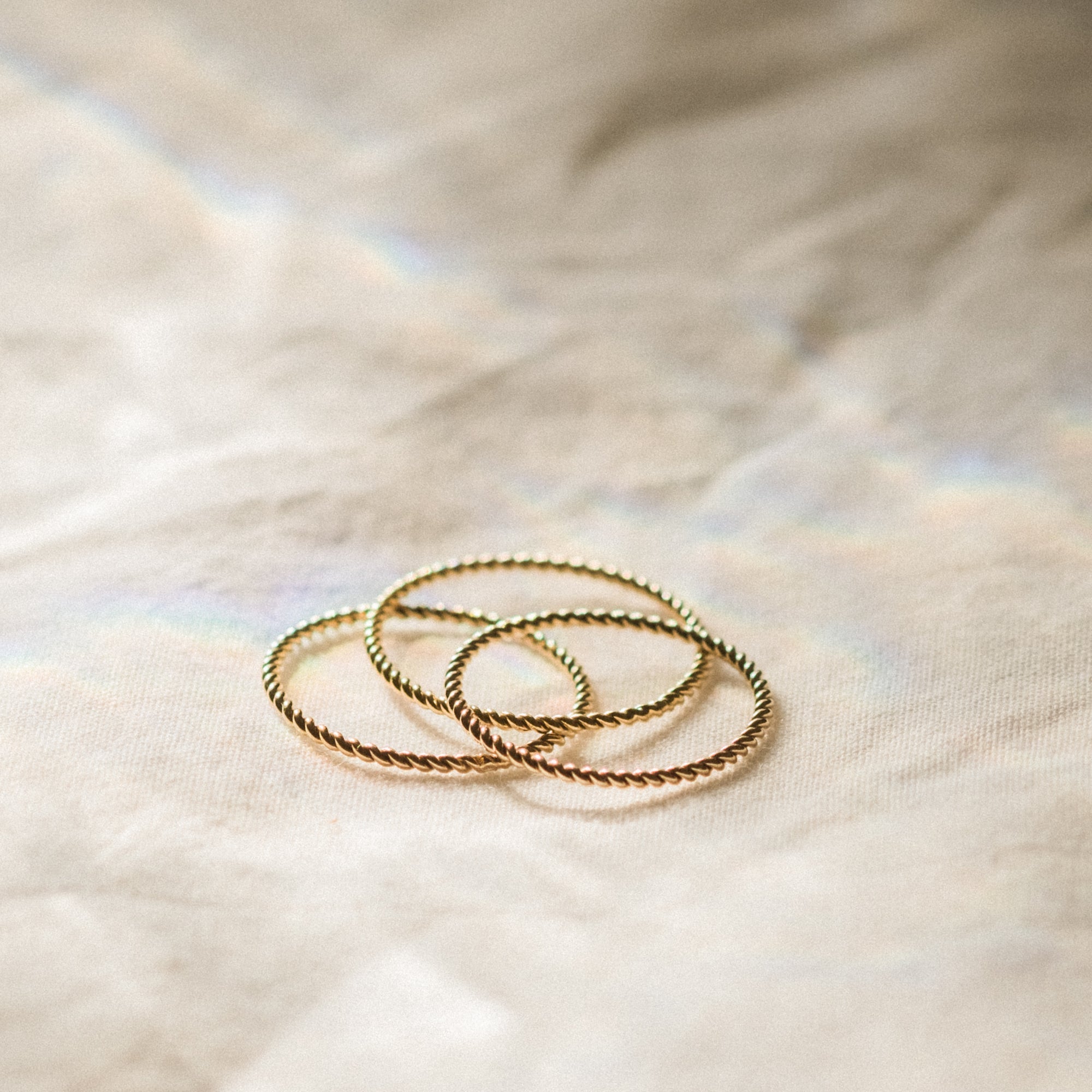 Braided Stacking Ring