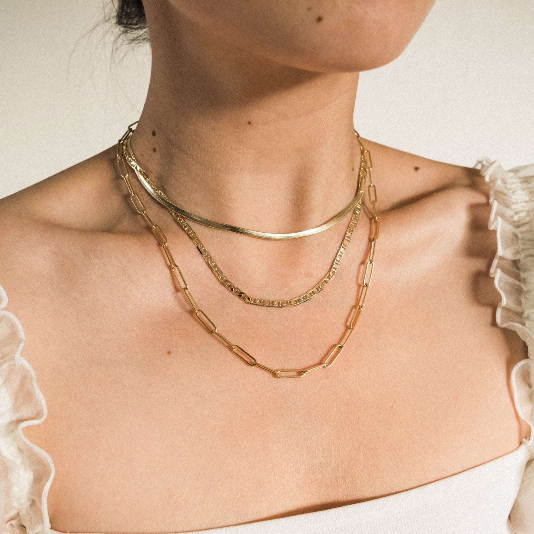 Chunky Paperclip Necklace