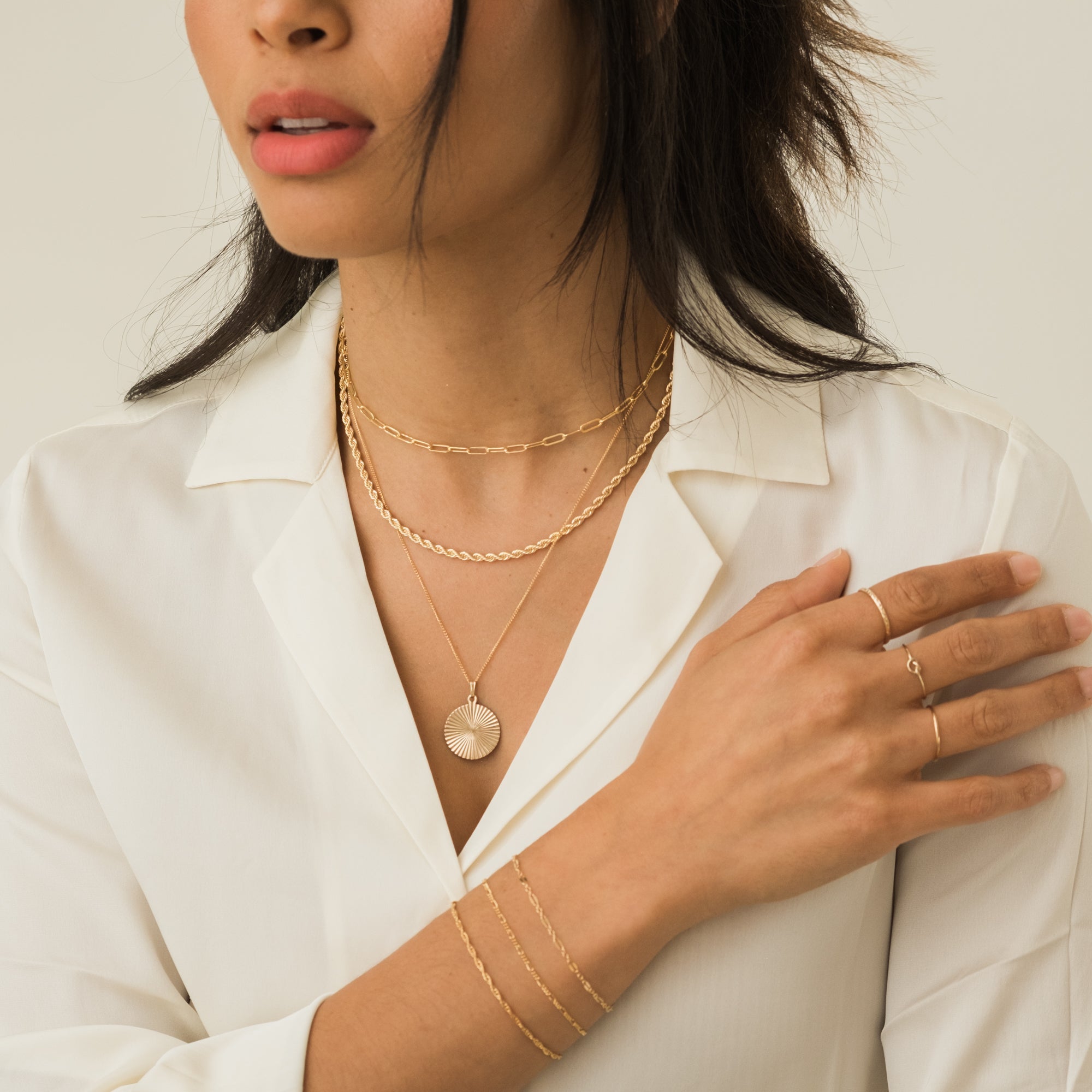 Chunky Rope Chain Necklace