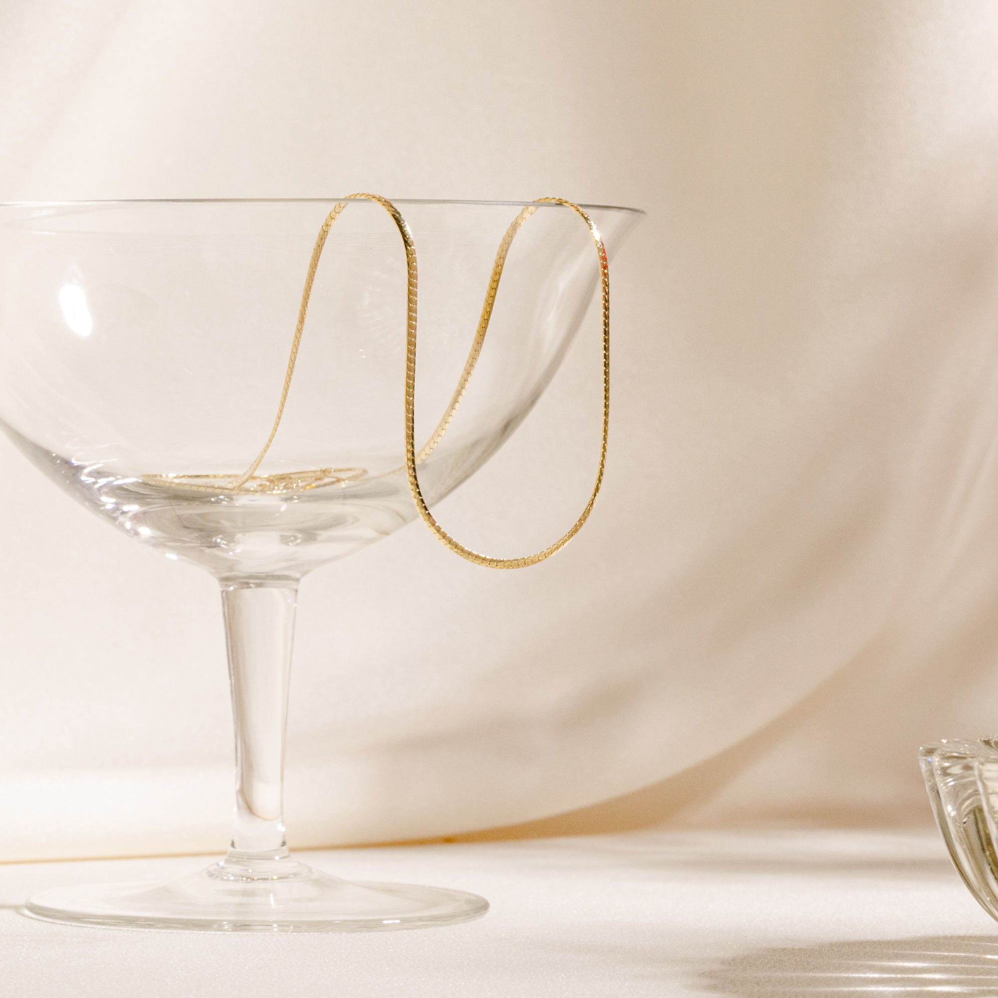 Dainty Herringbone Necklace